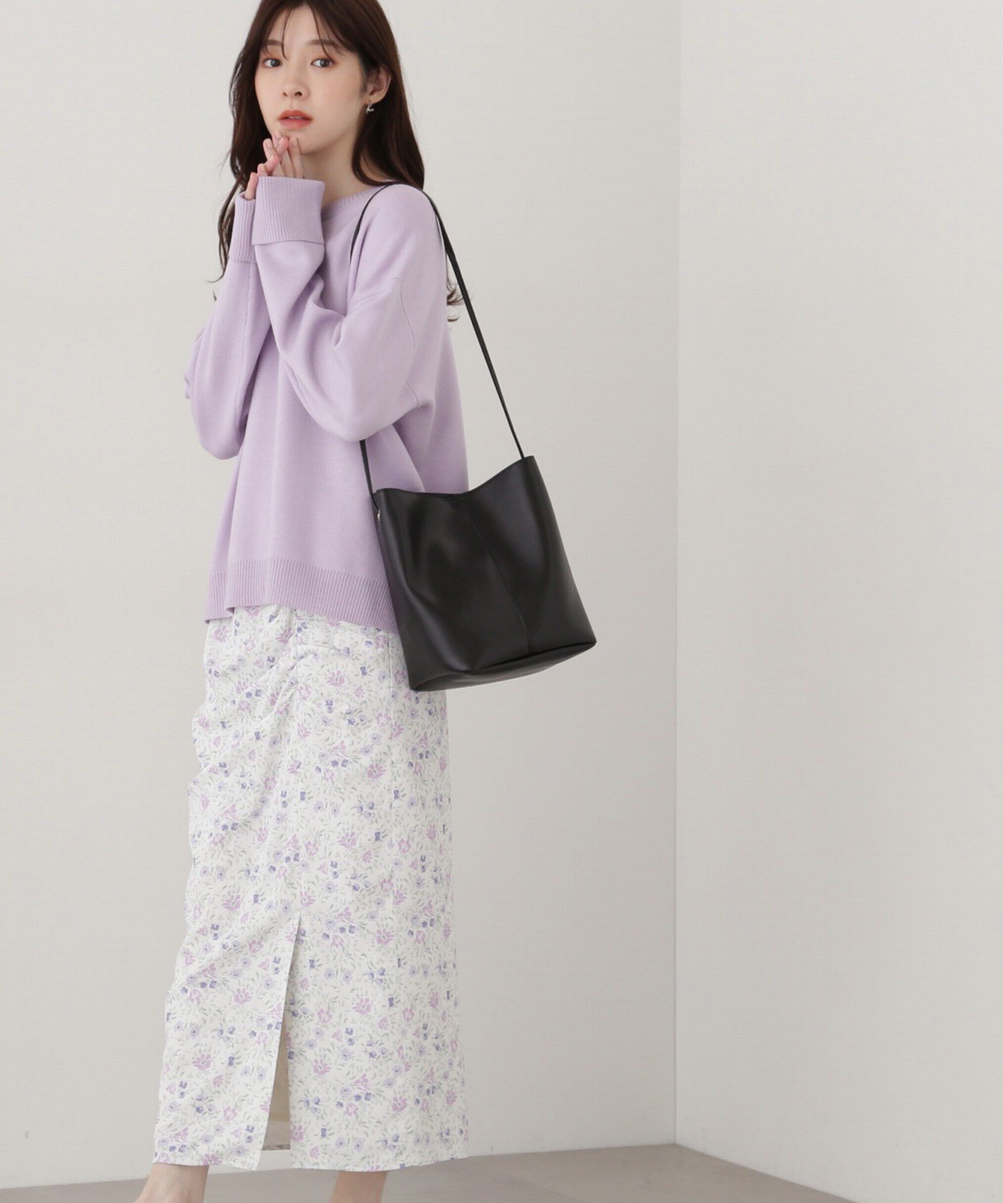 PROPORTION BODY DRESSING「フラワープリントスカート」|スカート|