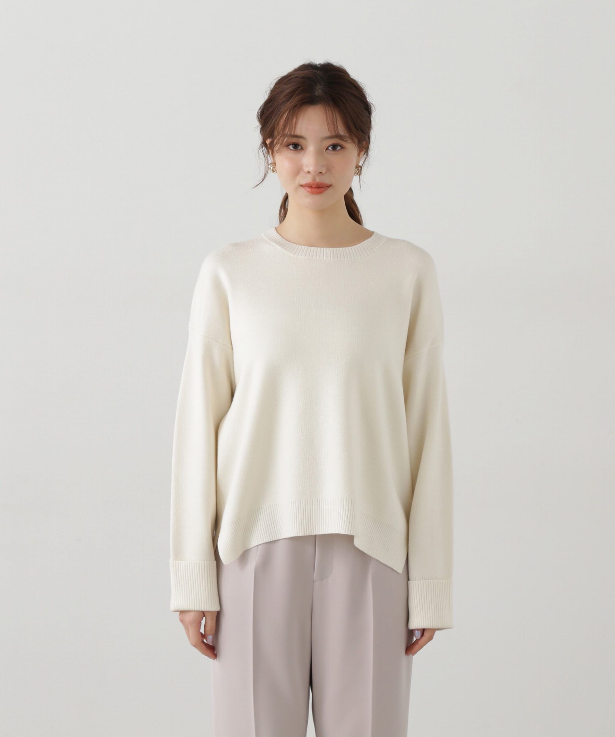 PROPORTION BODY DRESSING「スムースニットプルオーバー」|ニット・セーター|