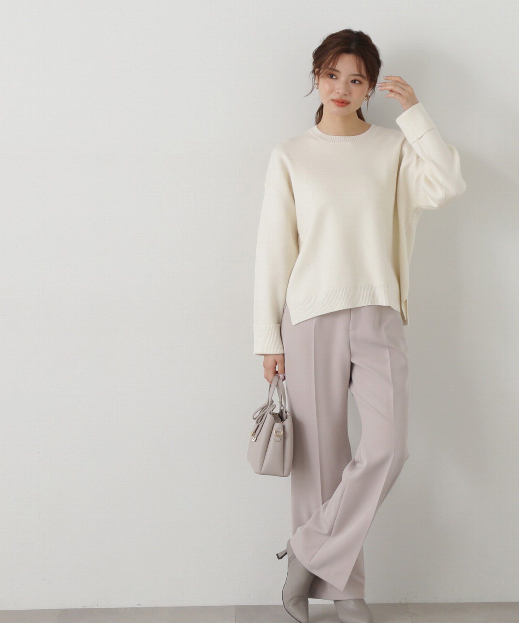 PROPORTION BODY DRESSING「スムースニットプルオーバー」|ニット・セーター|