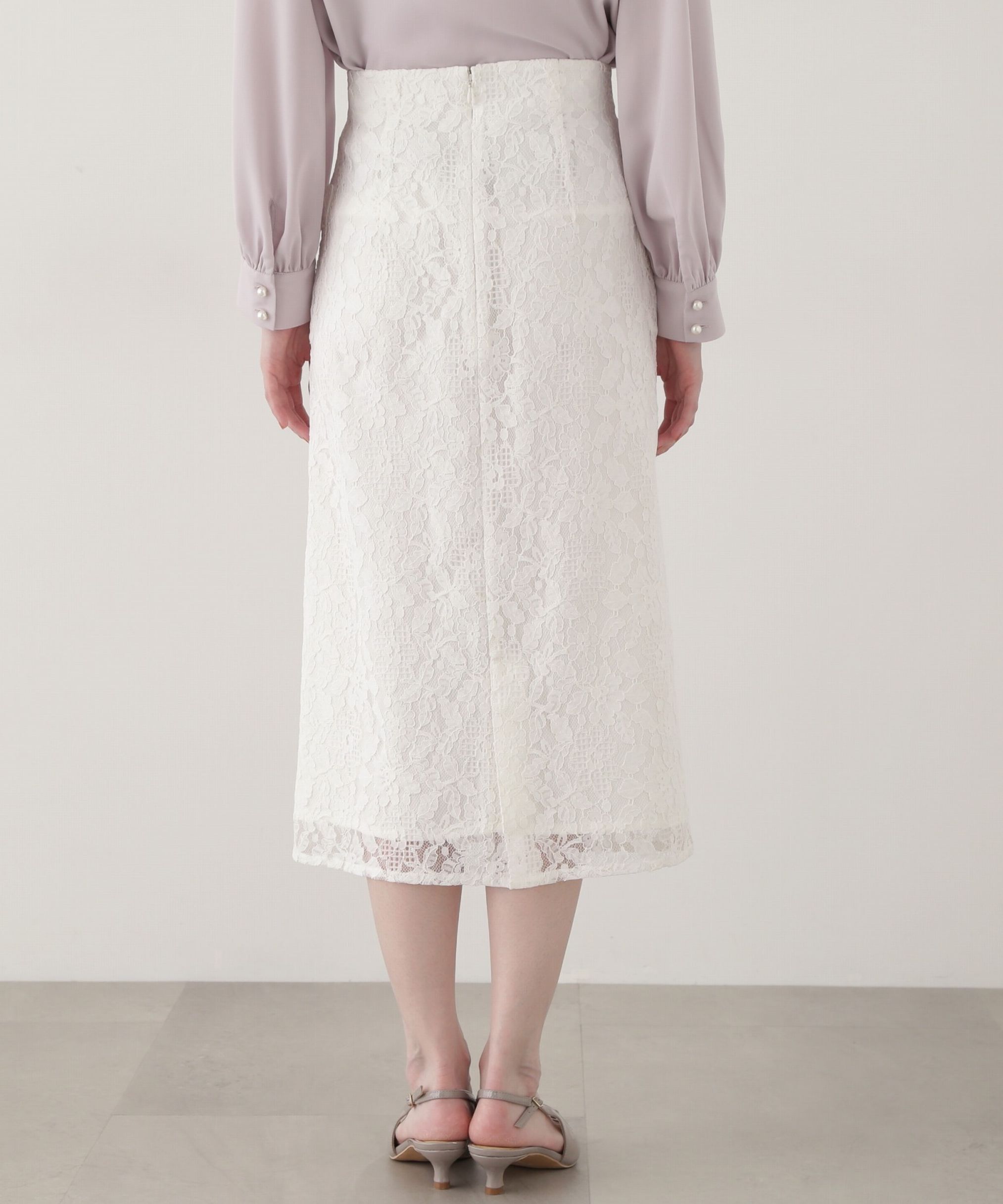PROPORTION BODY DRESSING「レースタイトスカート」|スカート|