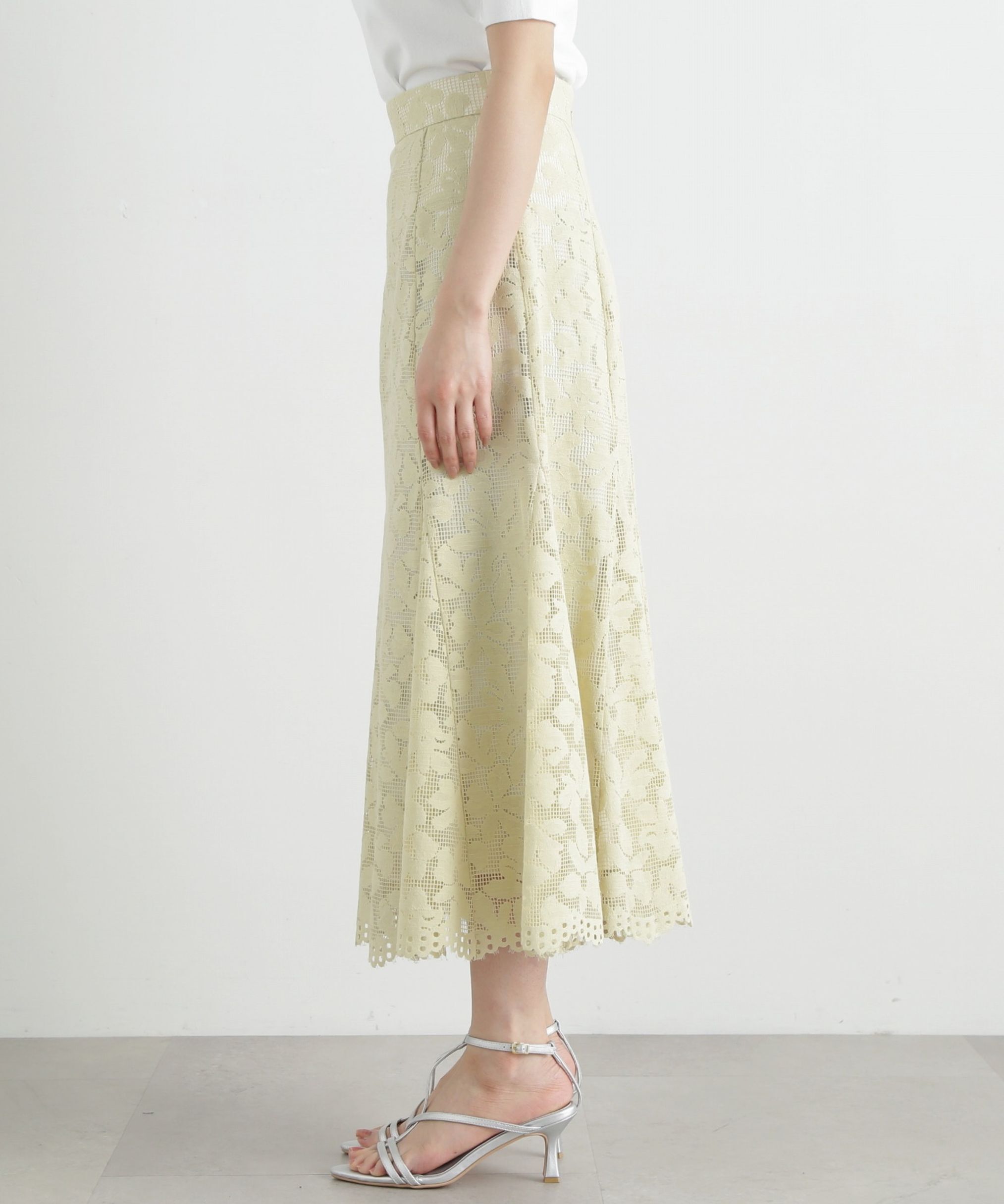 PROPORTION BODY DRESSING「メッシュレースマーメイドスカート」|スカート|