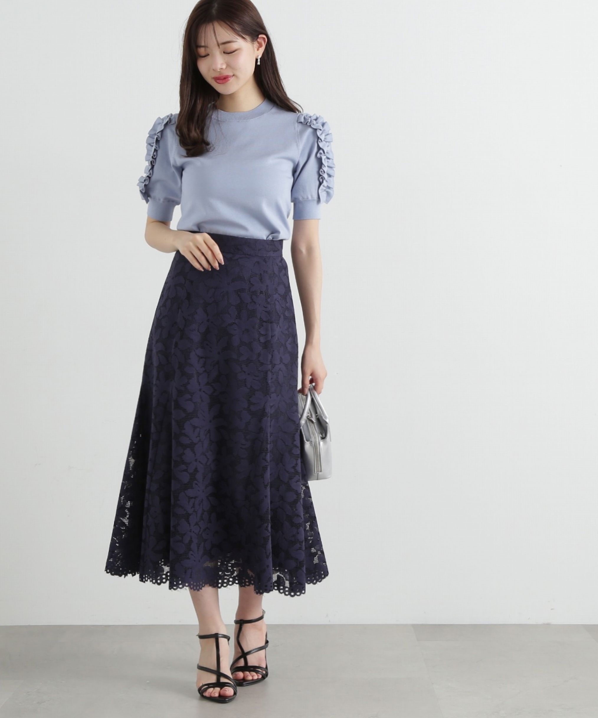 PROPORTION BODY DRESSING「メッシュレースマーメイドスカート」|スカート|