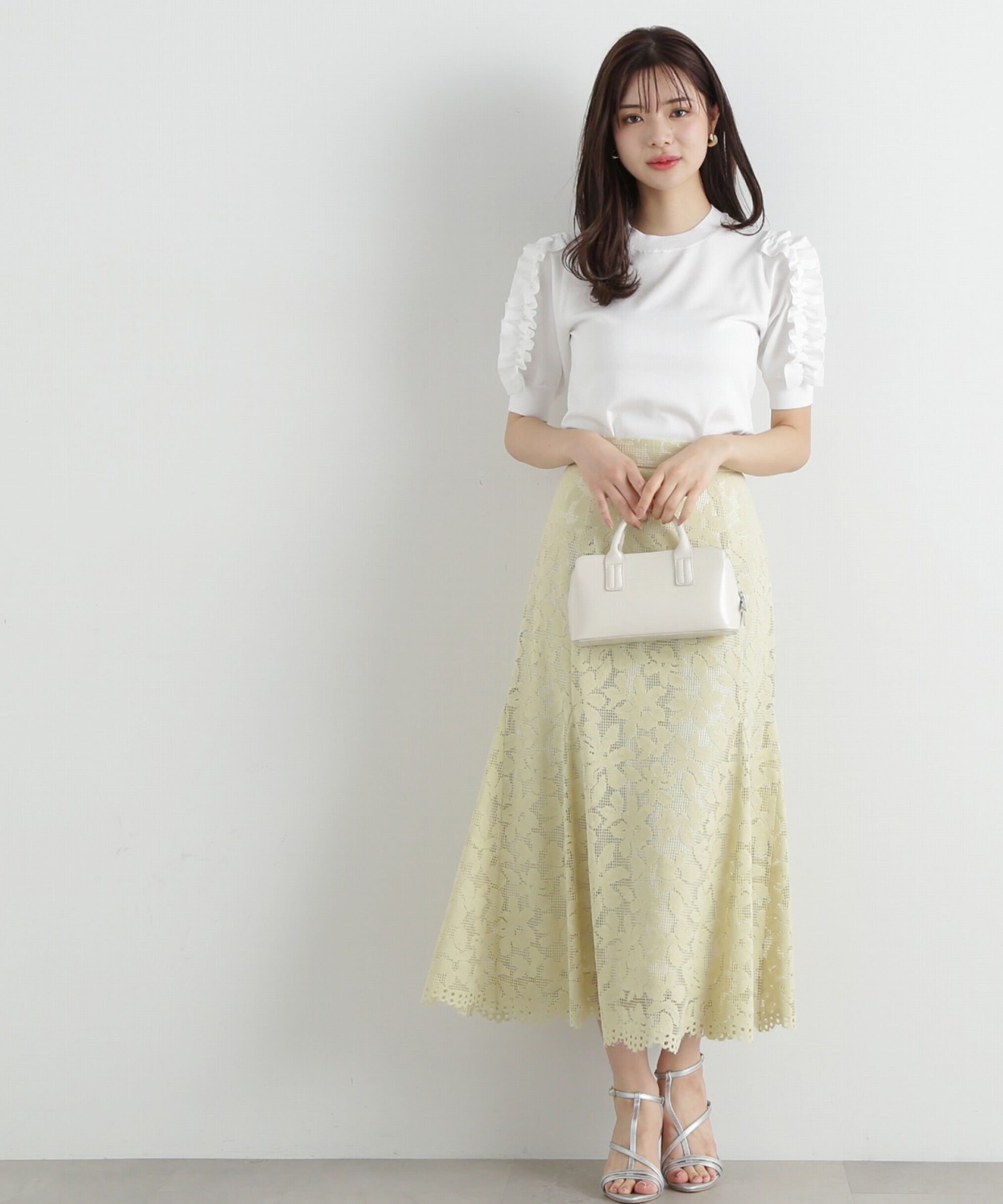 PROPORTION BODY DRESSING「フリルスリーブニット」|ニット・セーター|