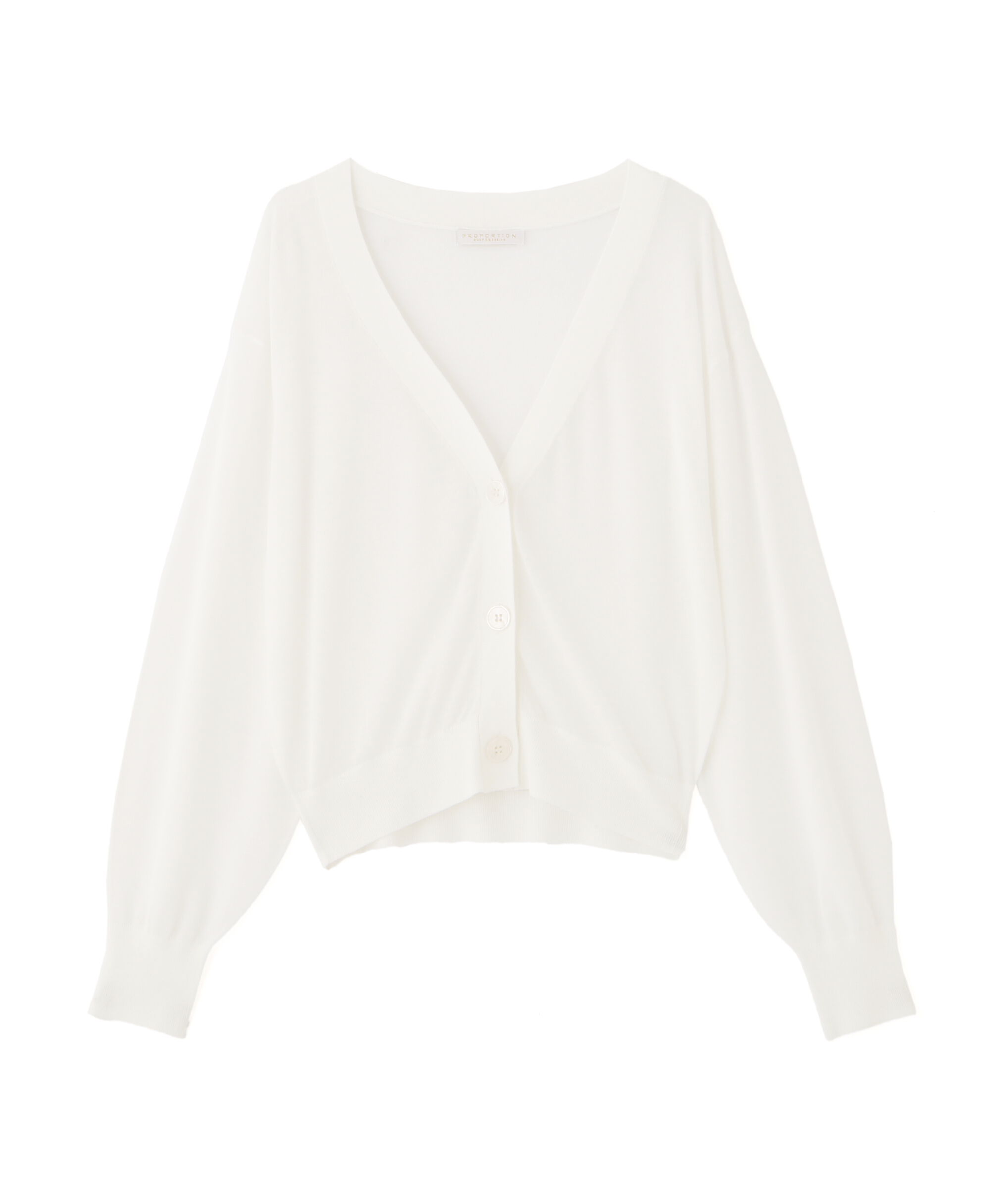 PROPORTION BODY DRESSING「シアーカーディガン」|カーディガン|