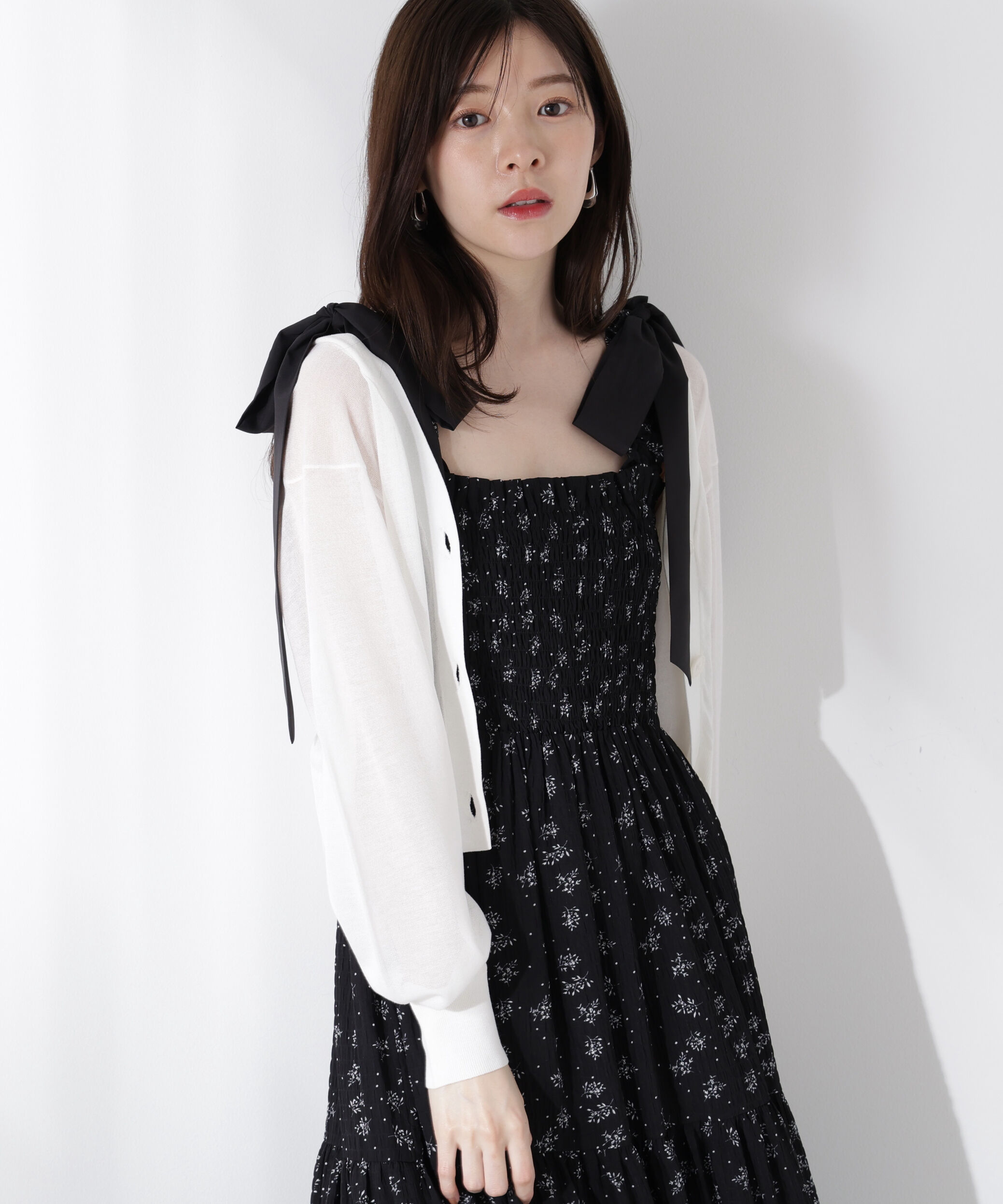 PROPORTION BODY DRESSING「シアーカーディガン」|カーディガン|