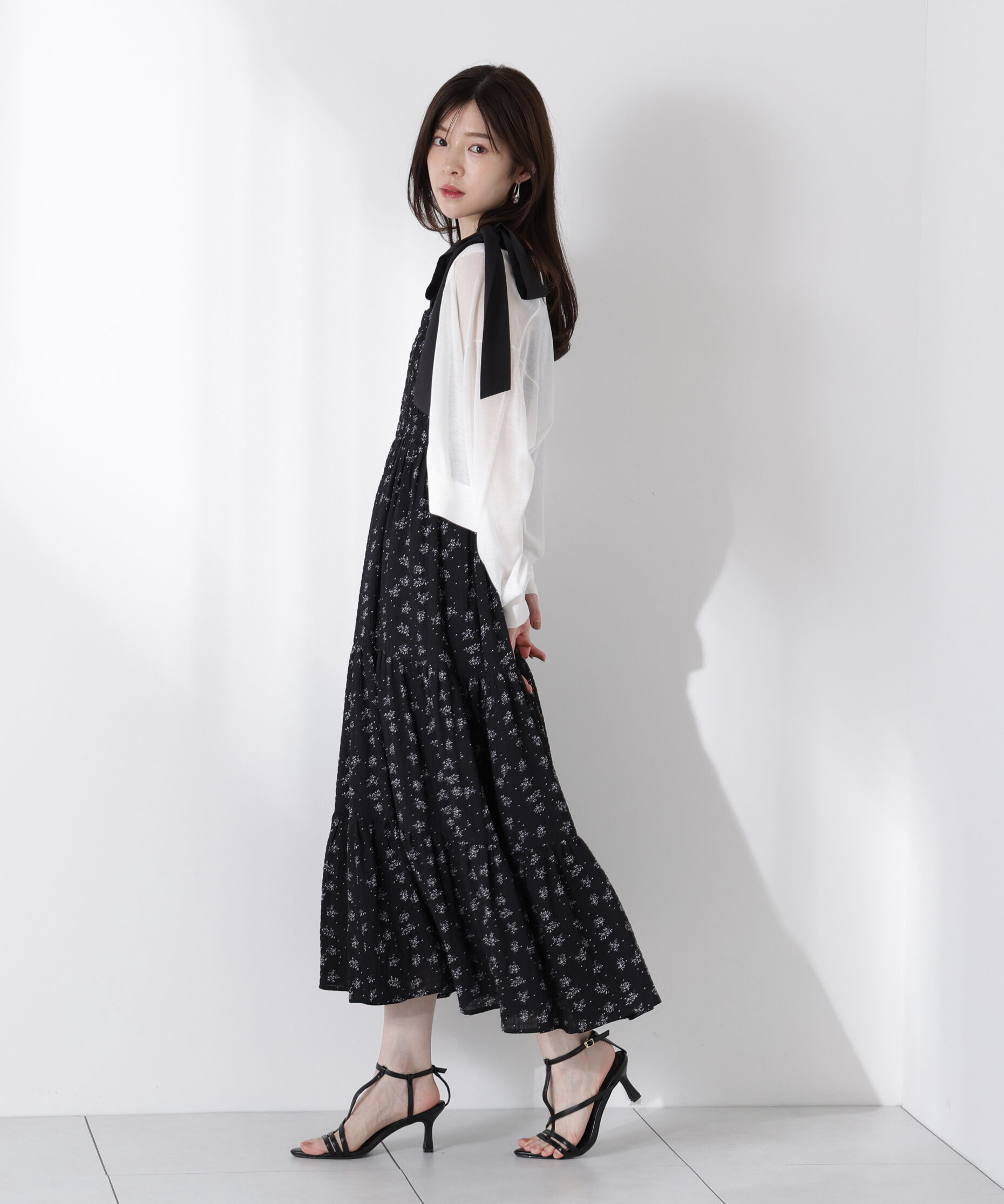 PROPORTION BODY DRESSING「シアーカーディガン」|カーディガン|