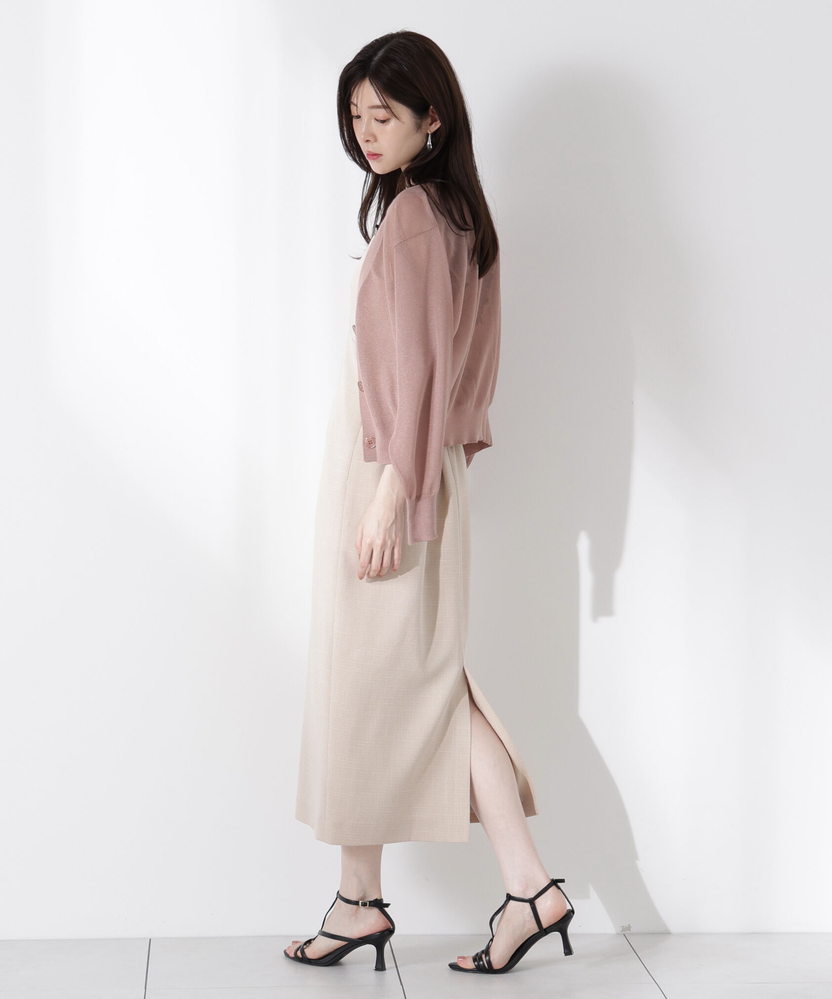 PROPORTION BODY DRESSING「シアーカーディガン」|カーディガン|