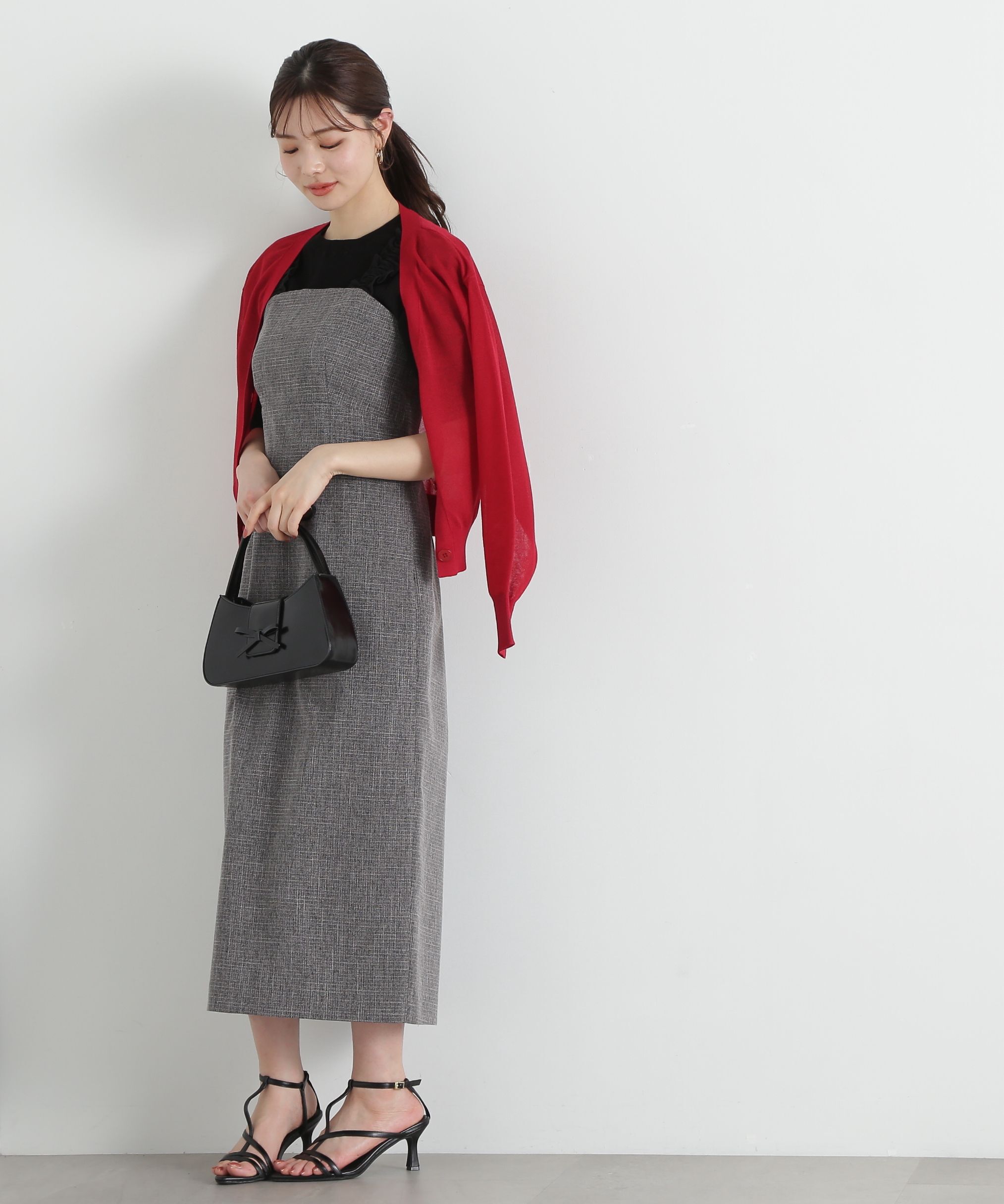 PROPORTION BODY DRESSING「シアーカーディガン」|カーディガン|