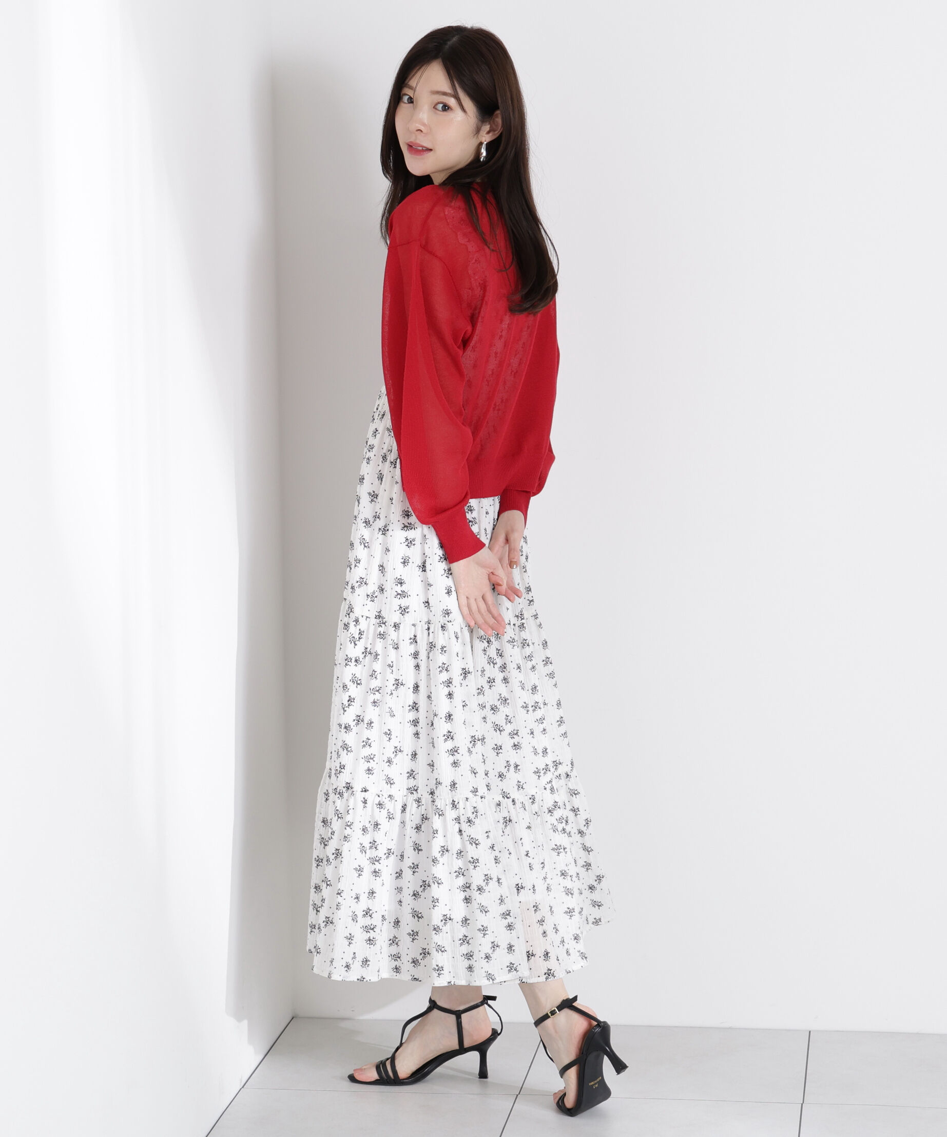 PROPORTION BODY DRESSING「シアーカーディガン」|カーディガン|