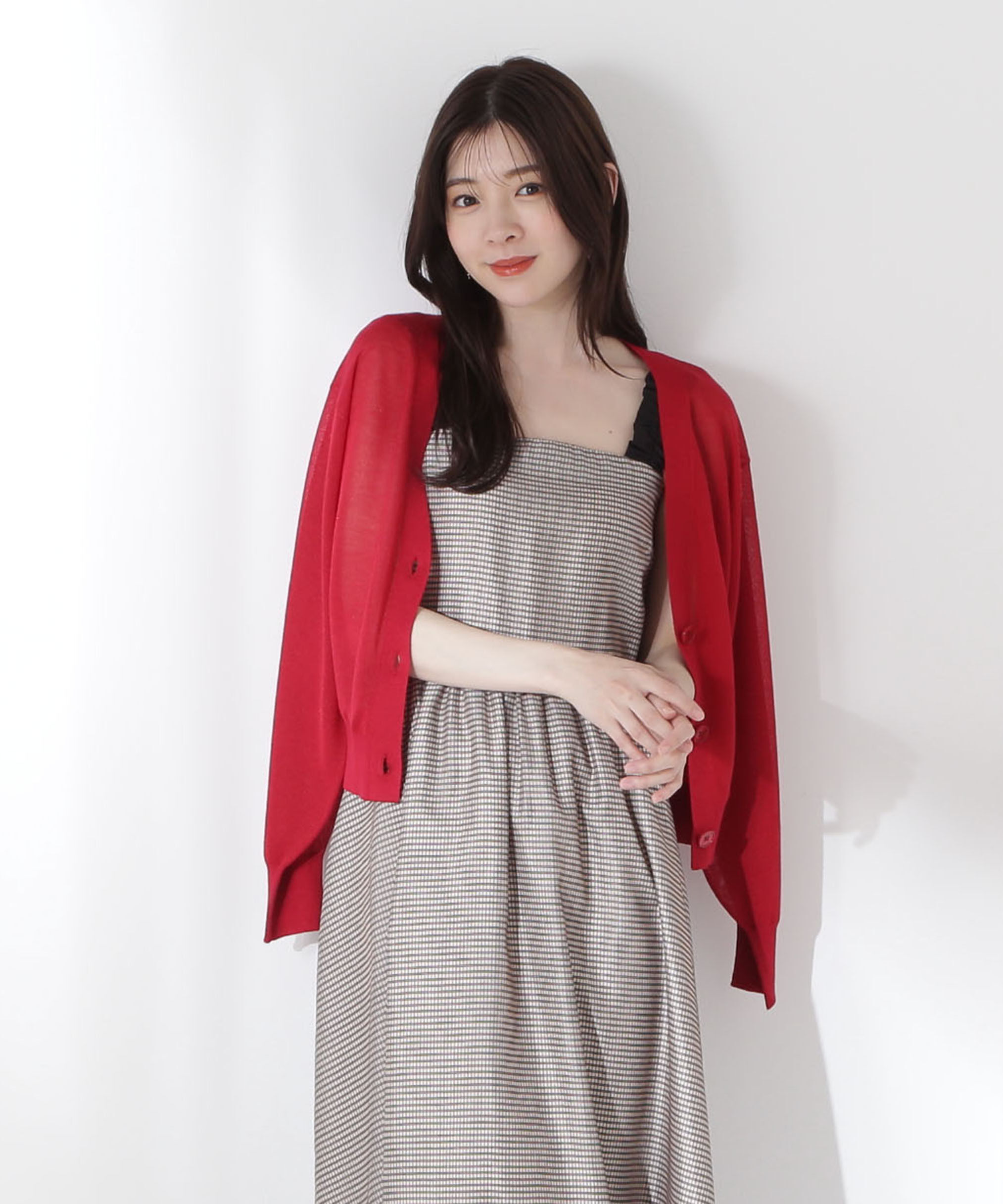 PROPORTION BODY DRESSING「シアーカーディガン」|カーディガン|