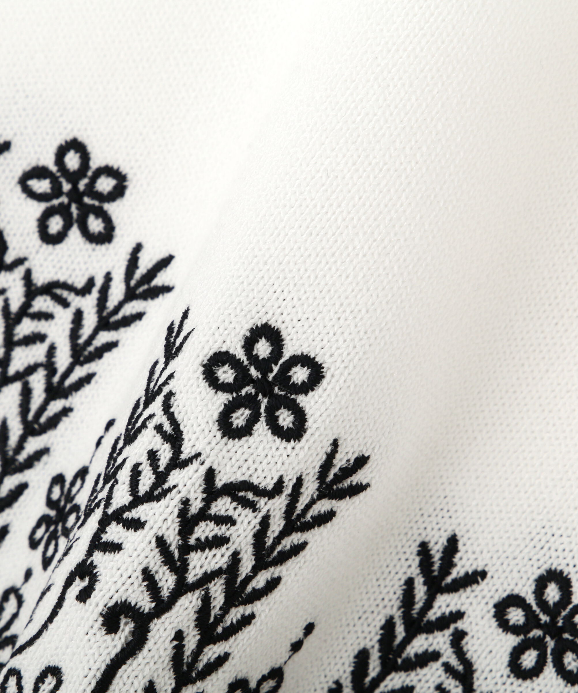 PROPORTION BODY DRESSING「エンブロイダリーフレアスリーブニット」|ニット・セーター|