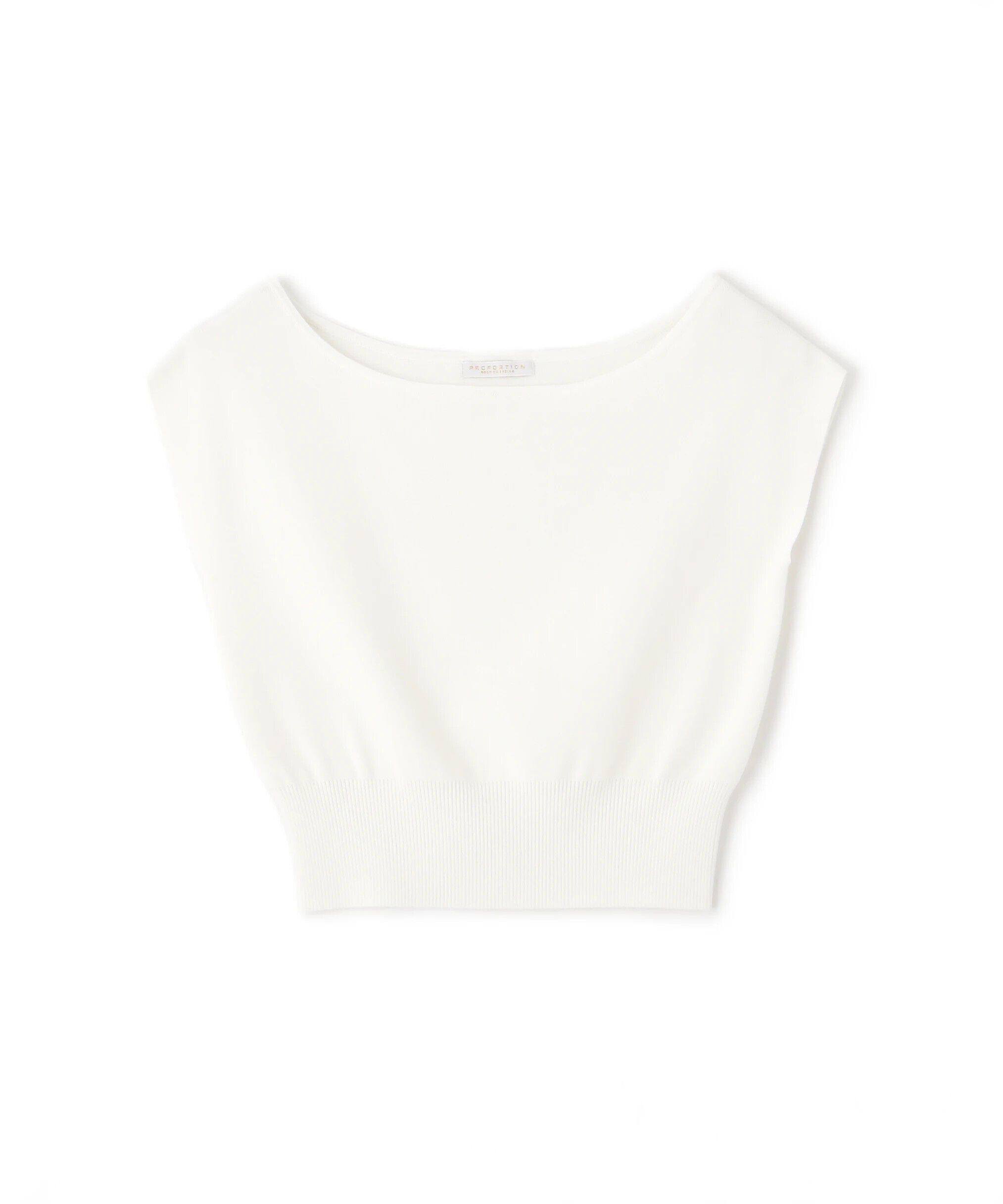 PROPORTION BODY DRESSING「デコルテ総針ニット」|ニット・セーター|