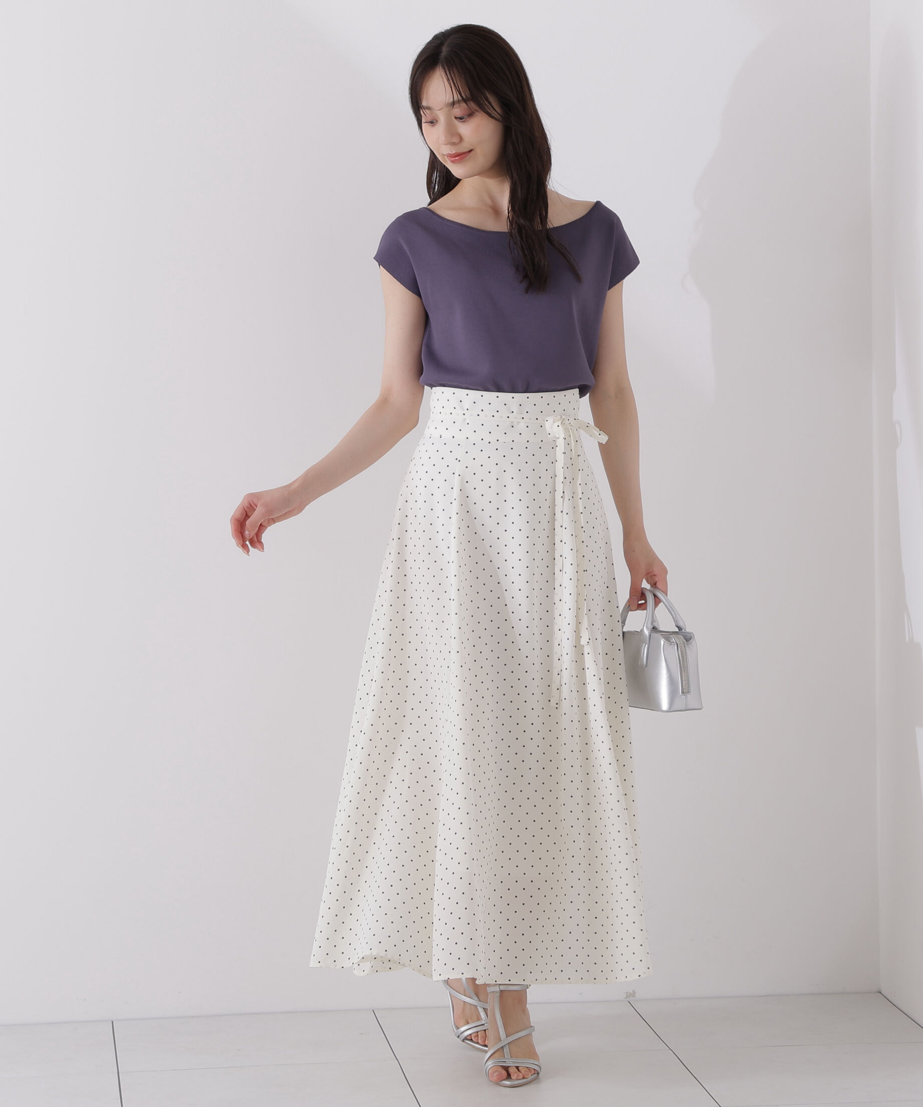 PROPORTION BODY DRESSING「デコルテ総針ニット」|ニット・セーター|