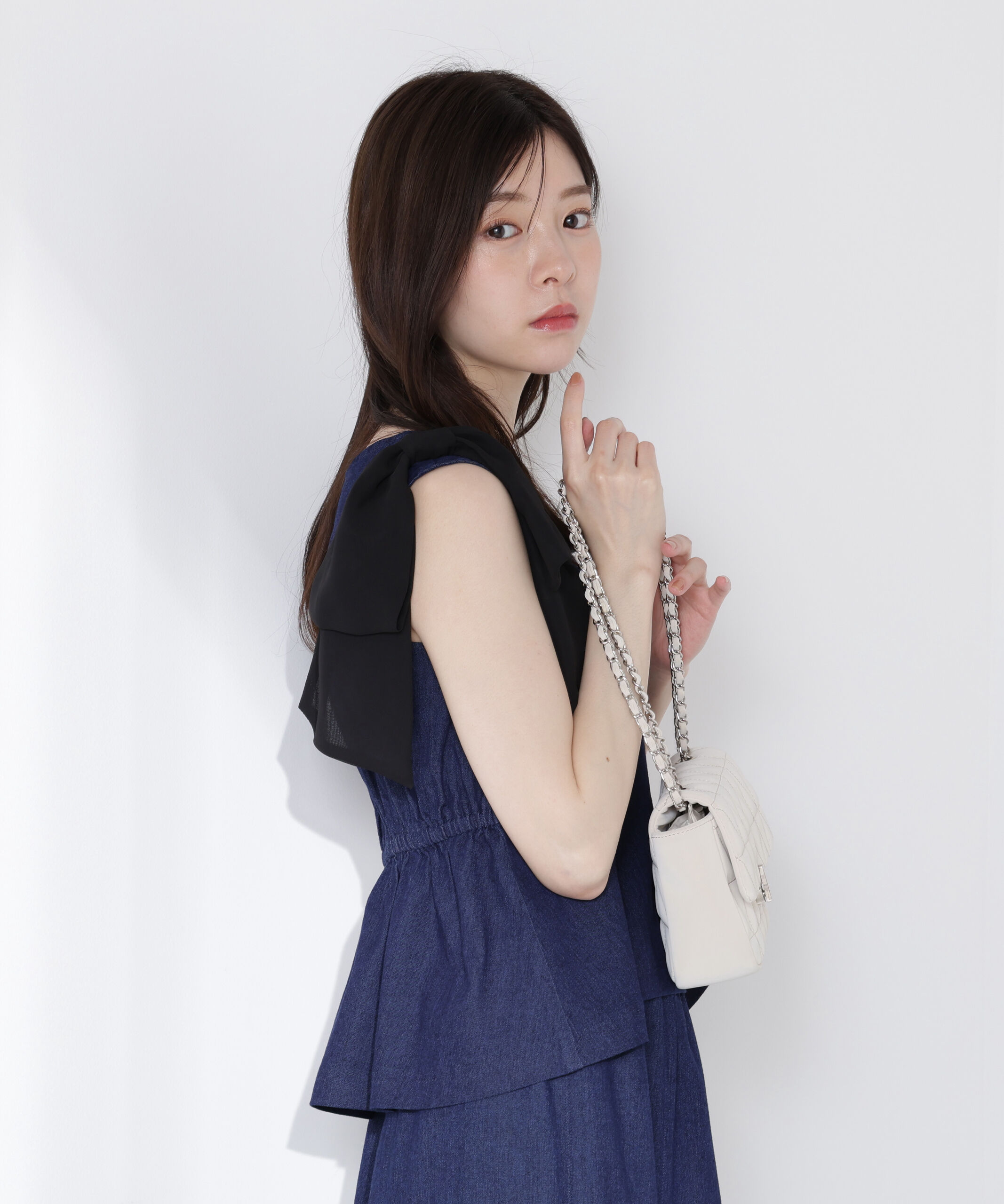 PROPORTION BODY DRESSING「リボン付きマーメイドセットアップ」|ワンピース|