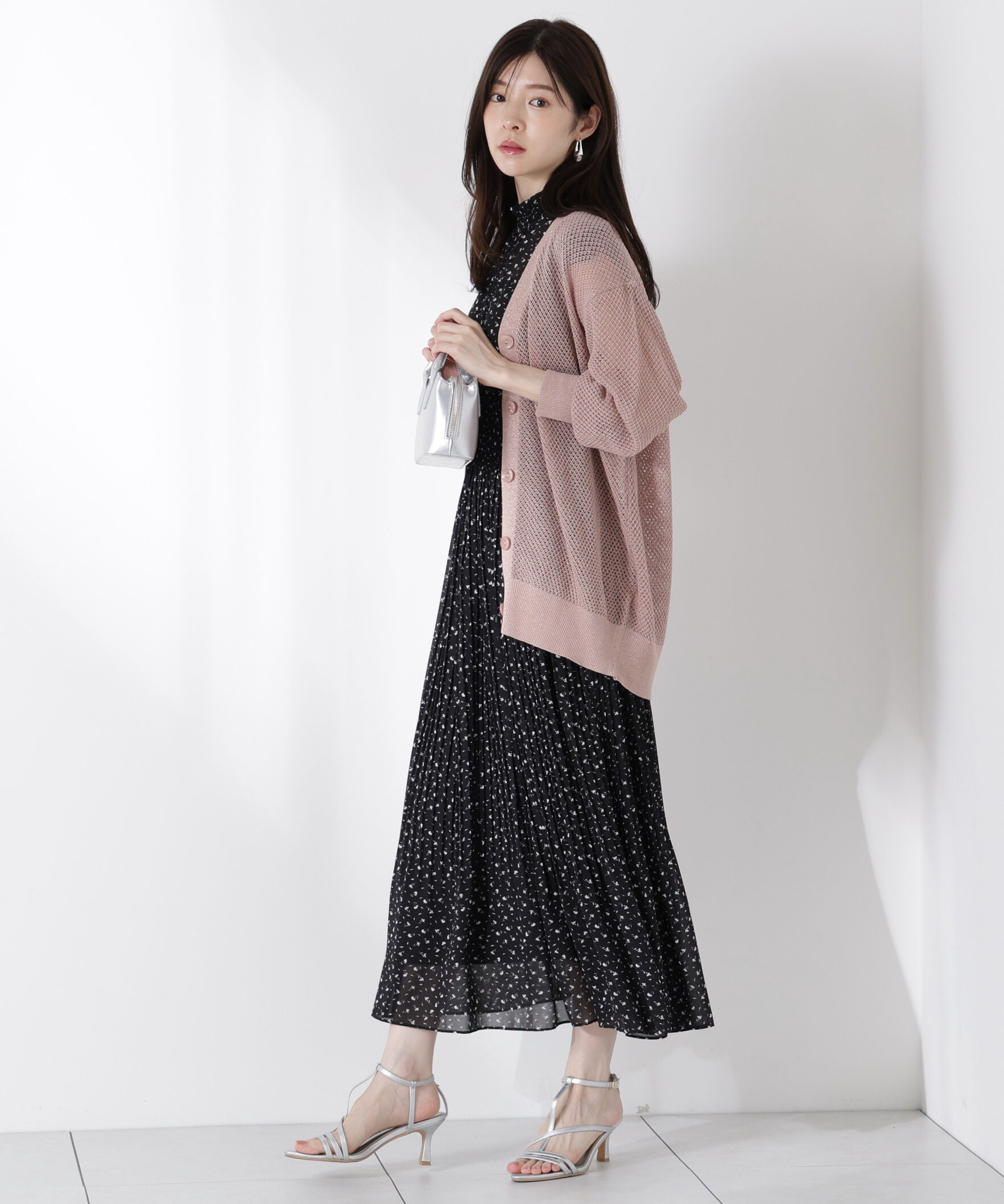 PROPORTION BODY DRESSING「シフォン楊柳プリーツワンピース」|ワンピース|