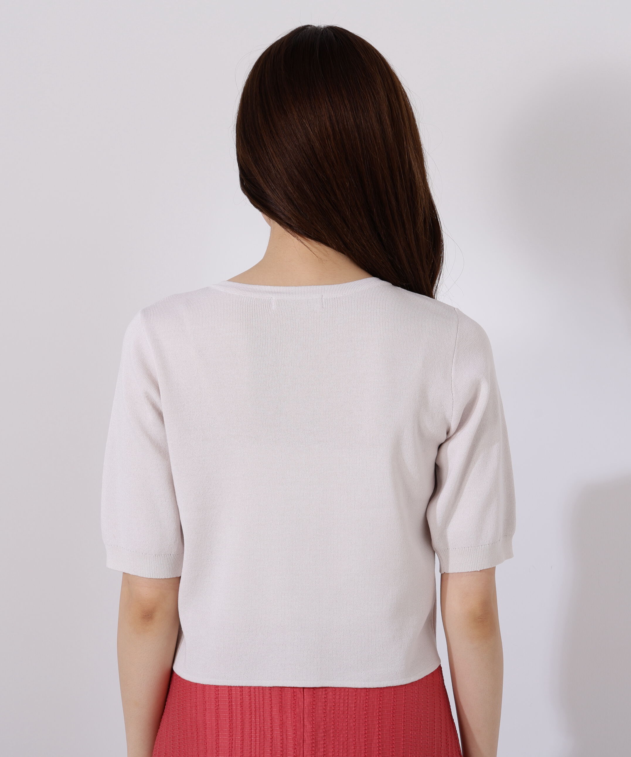 PROPORTION BODY DRESSING「ショート半袖カーディガン」|カーディガン|