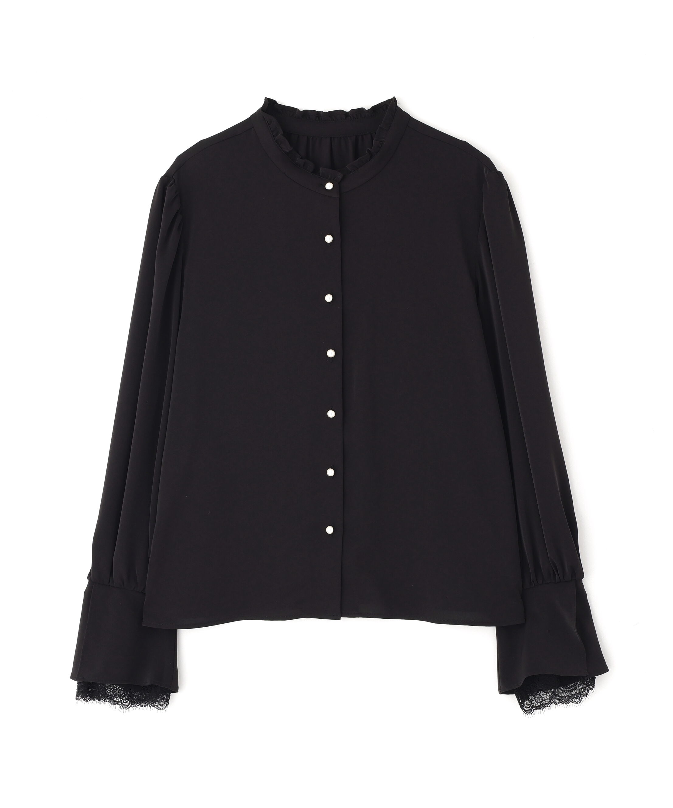 PROPORTION BODY DRESSING「キャンディースリーブパールブラウス 25AW」|シャツ・ブラウス|