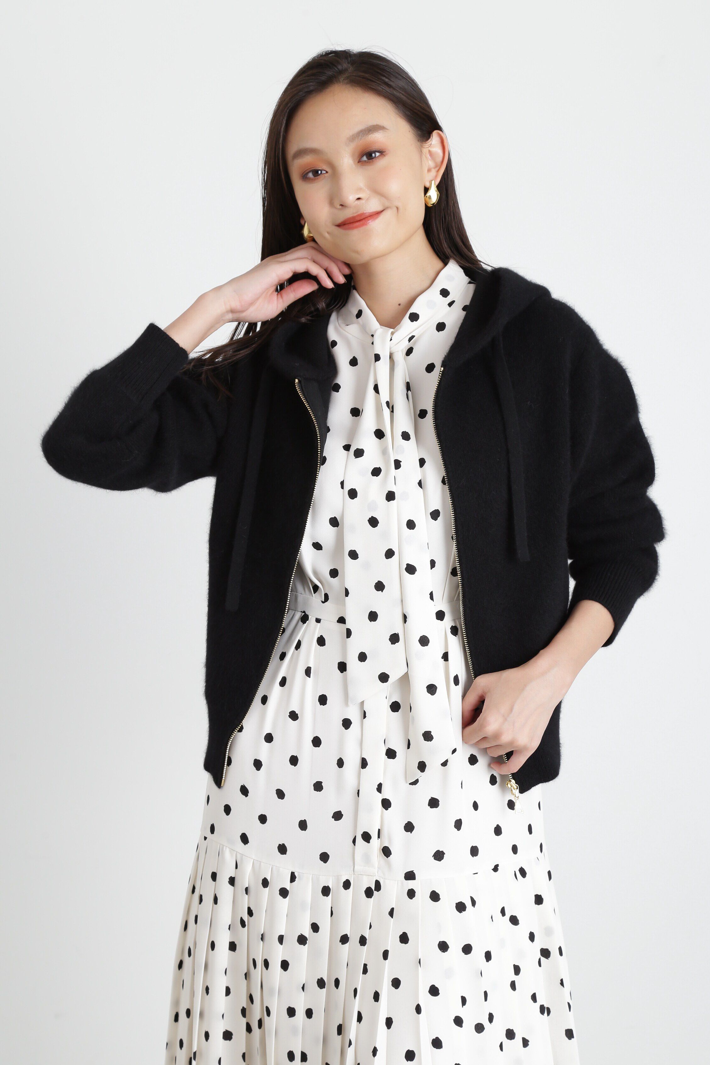  「ヘアリーZIPニットパーカー」|その他|