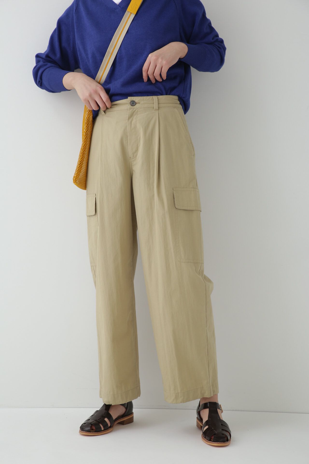  「◆ドロストカーゴパンツ」|その他|ベージュ