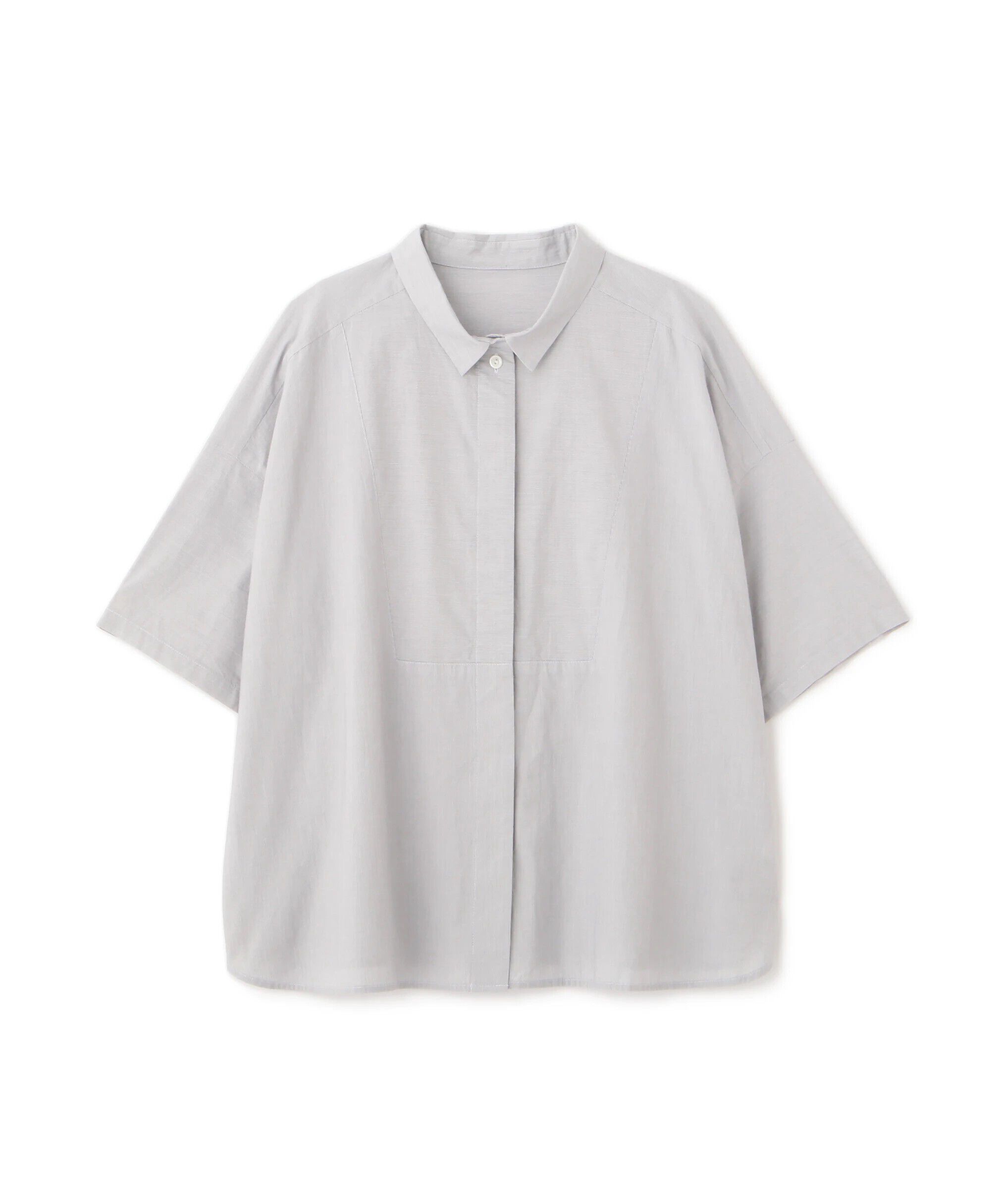  「◆コットンストライプボックスシャツ」|シャツ・ブラウス|