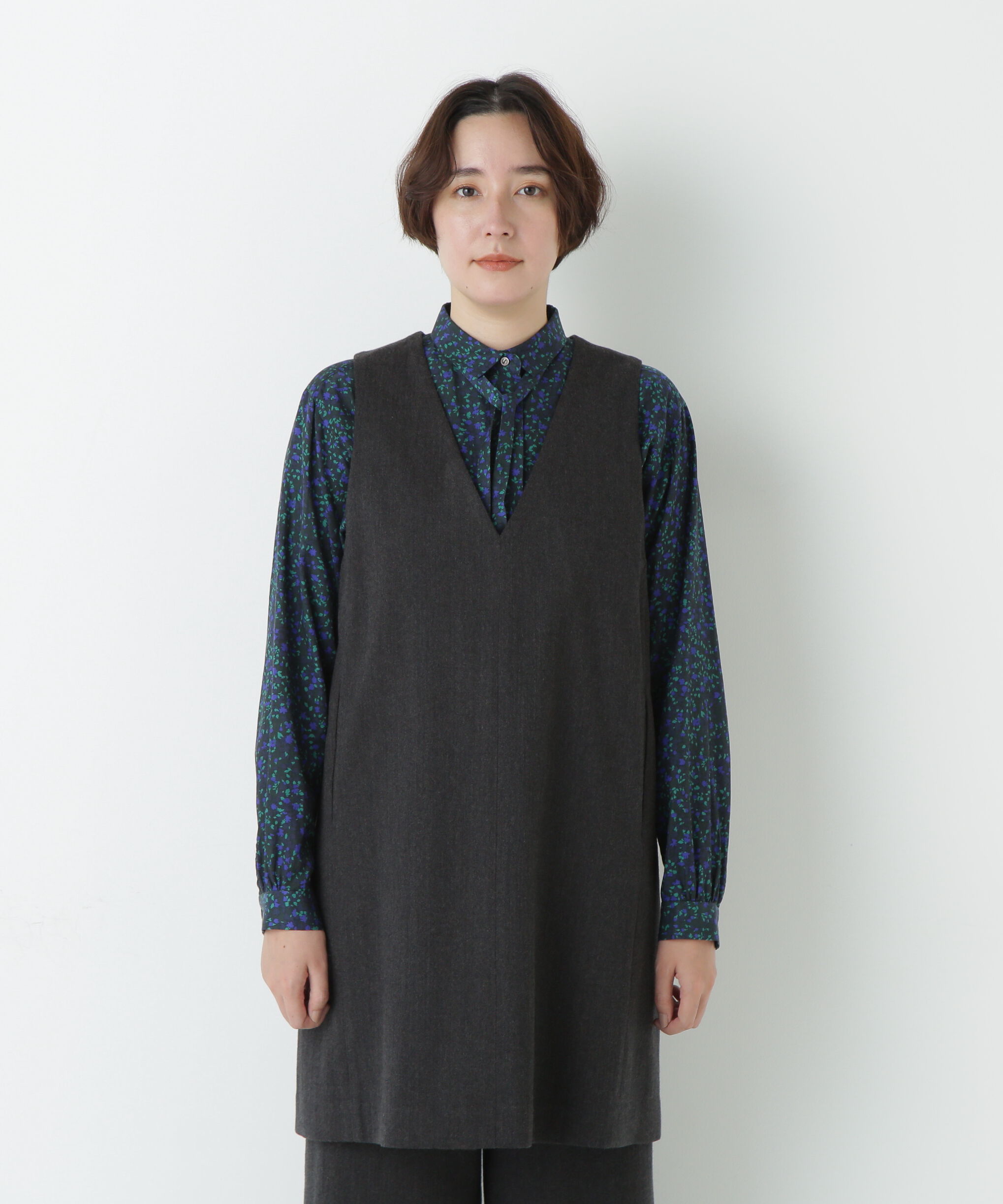  「◆ＴＯＰツイルミディアムジャンパースカート」|ワンピース|