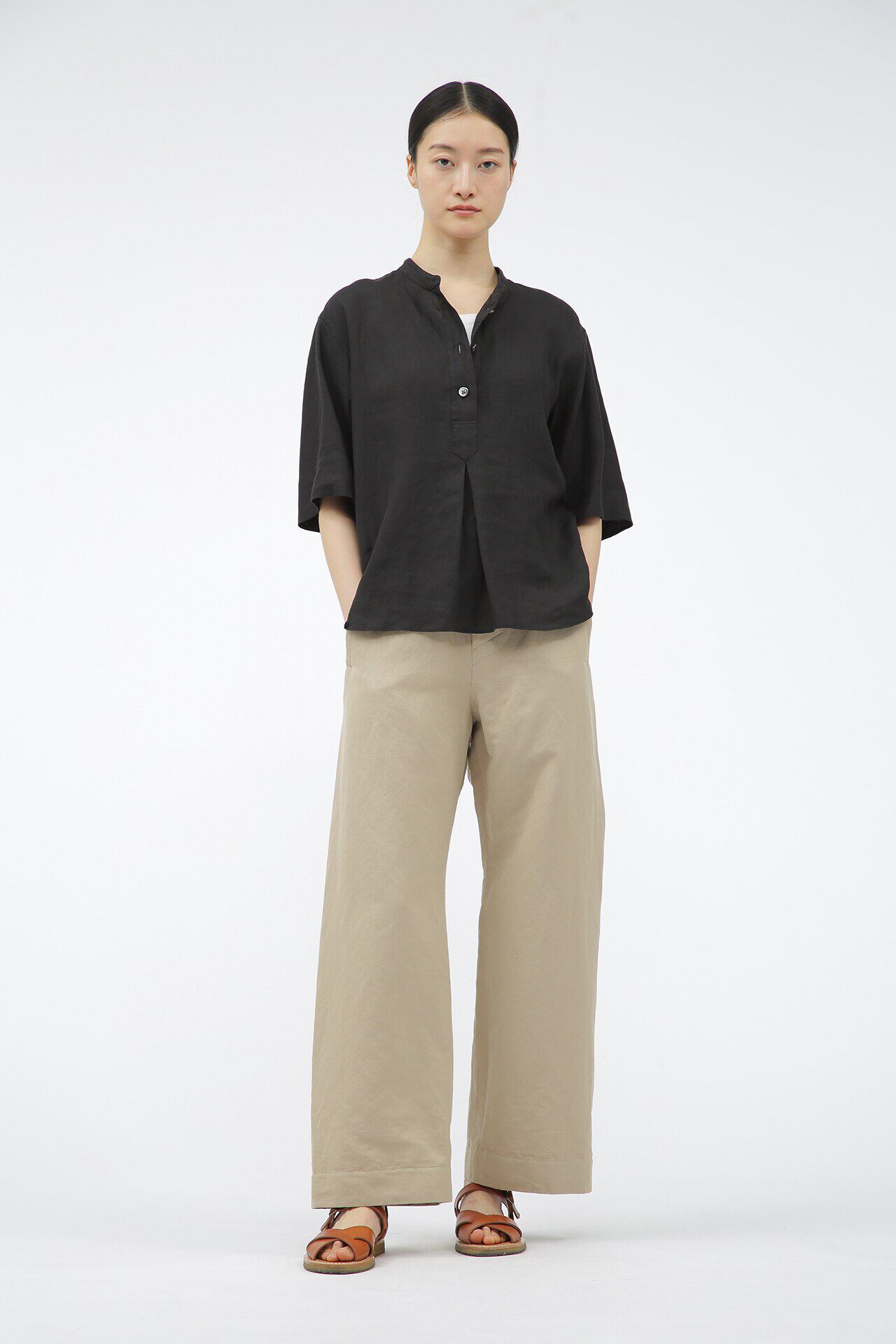  「LINEN COTTON TWILL」|その他|BEIGE