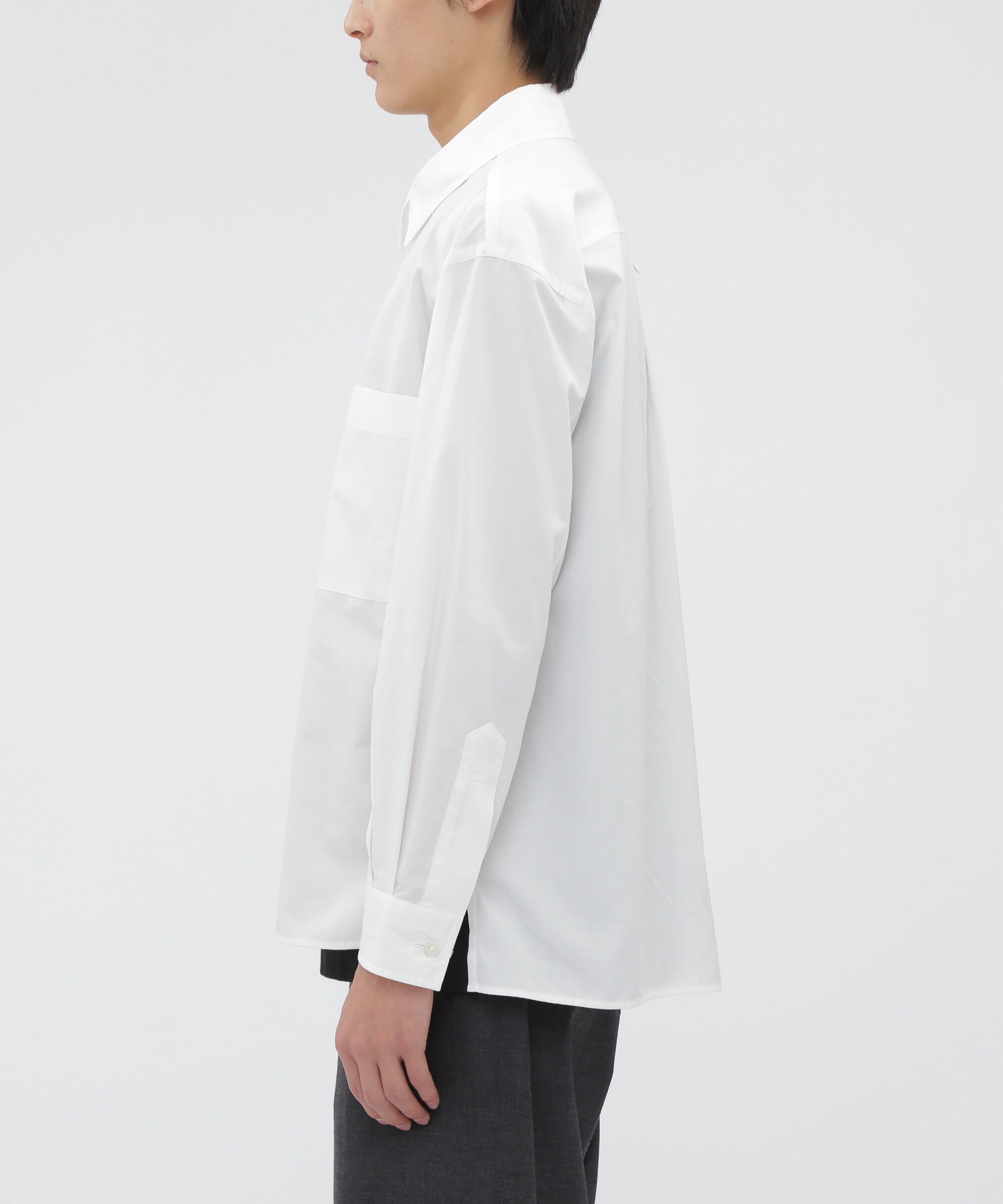 MARGARET HOWELL「FINE COTTON POPLIN SHIRT」|シャツ・ブラウス|