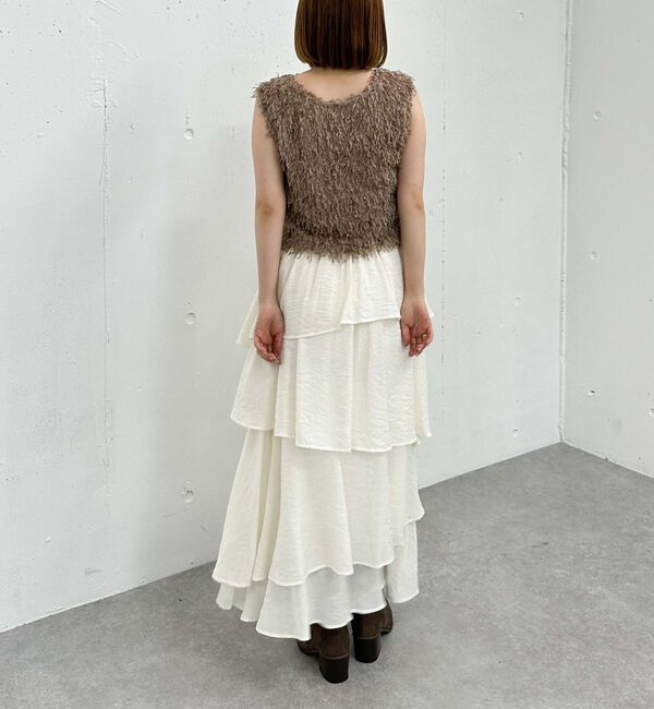 archives「カットフェザーベスト」|タンクトップ|