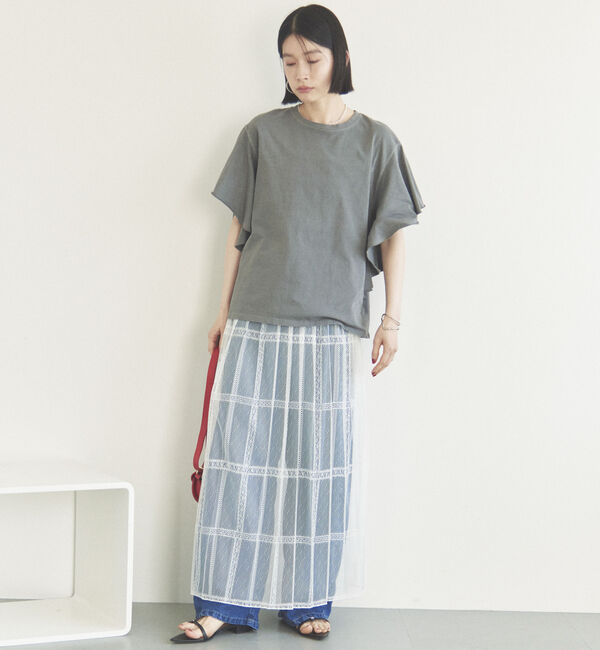 Doux archives「２ＷＡＹレースプリーツスカート」|スカート|