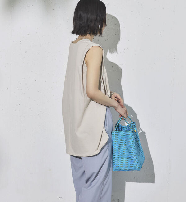 Doux archives「タックデザインノースリプルオーバー」|タンクトップ|