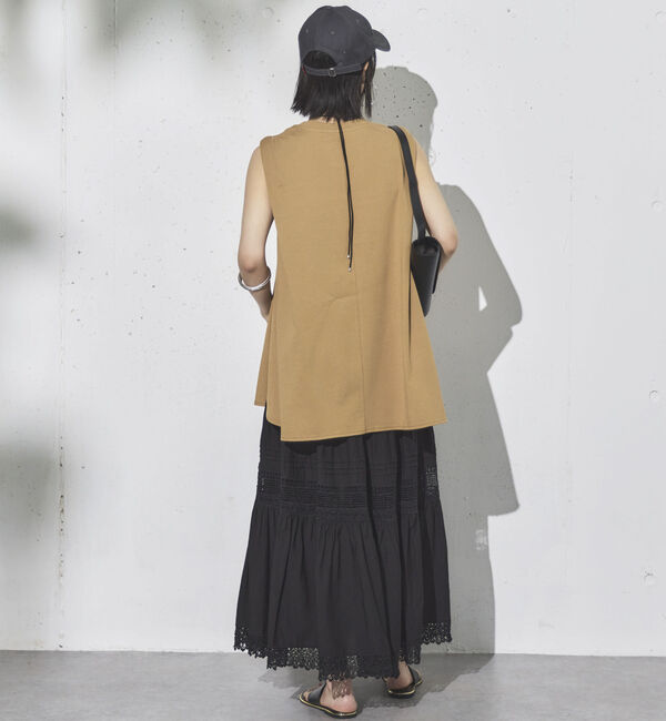 Doux archives「タックデザインノースリプルオーバー」|タンクトップ|