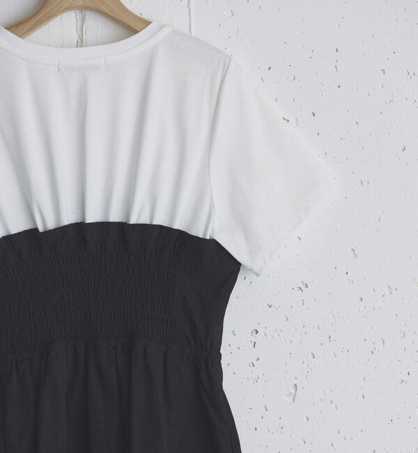 Doux archives「カットドッキングドロストワンピース」|ワンピース|