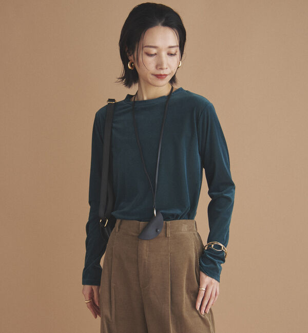 Doux archives「シアーベロアロンＴｅｅ」|Tシャツ・カットソー|