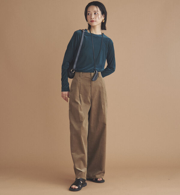 Doux archives「シアーベロアロンＴｅｅ」|Tシャツ・カットソー|