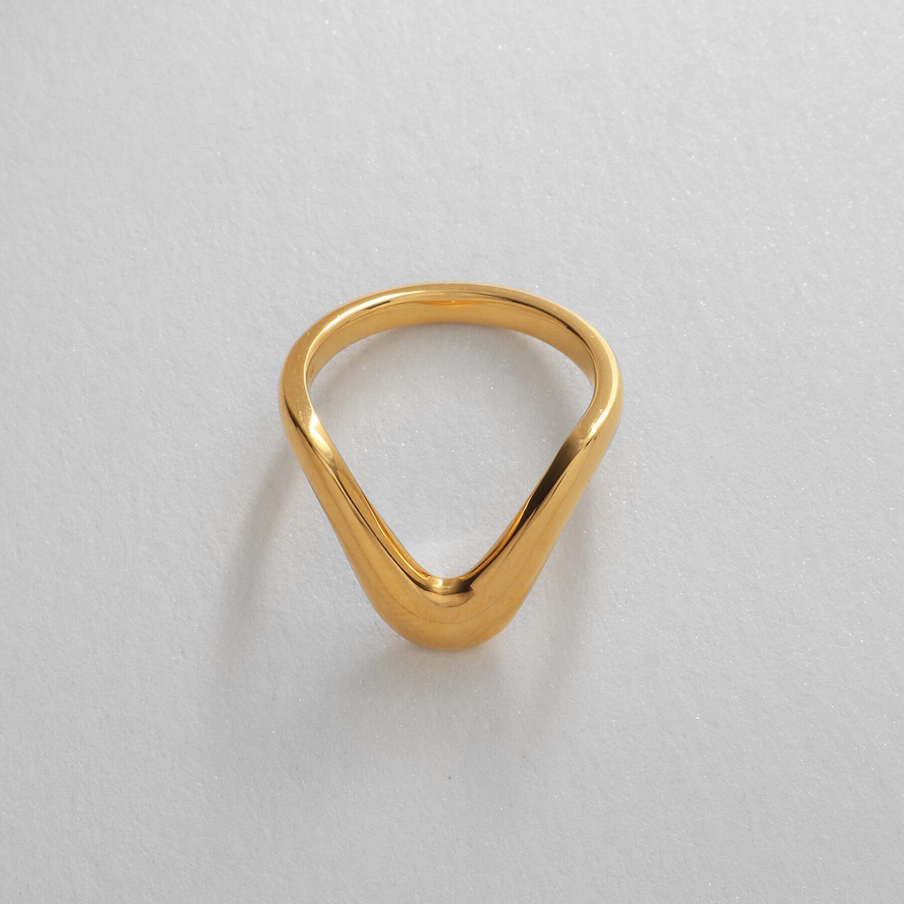 COCOSHNIK ONKITSCH「シルバー ニュアンスリング ドリップ GP」|リング|