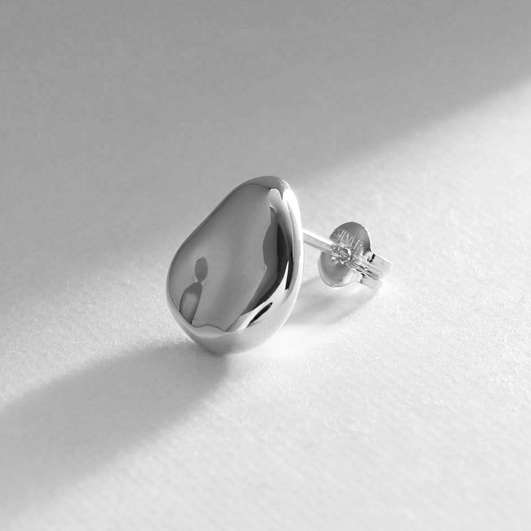 COCOSHNIK ONKITSCH「シルバー ニュアンスピアス ドロップ」|ピアス|