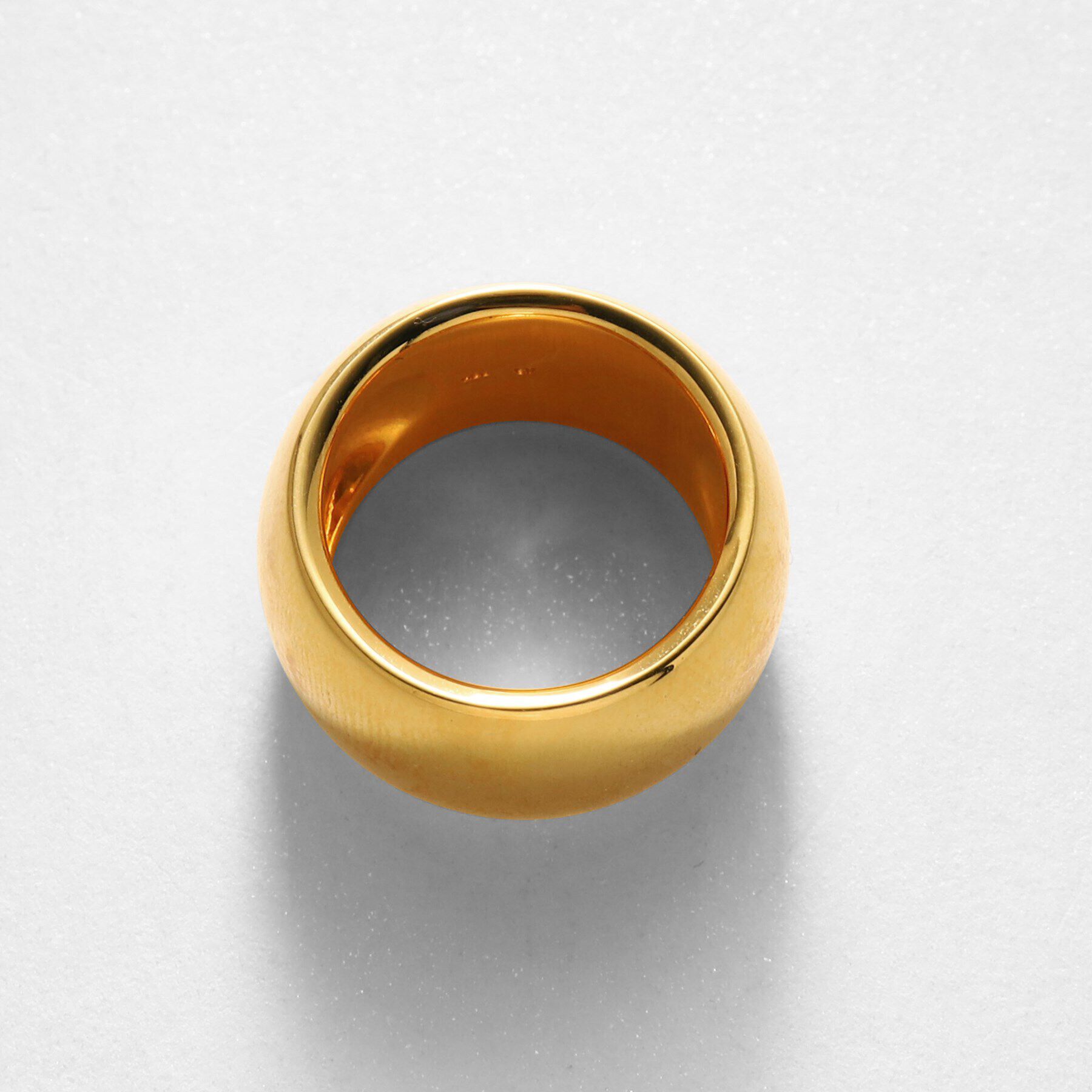 COCOSHNIK ONKITSCH「シルバー ボリュームリング ドーム GP」|リング|