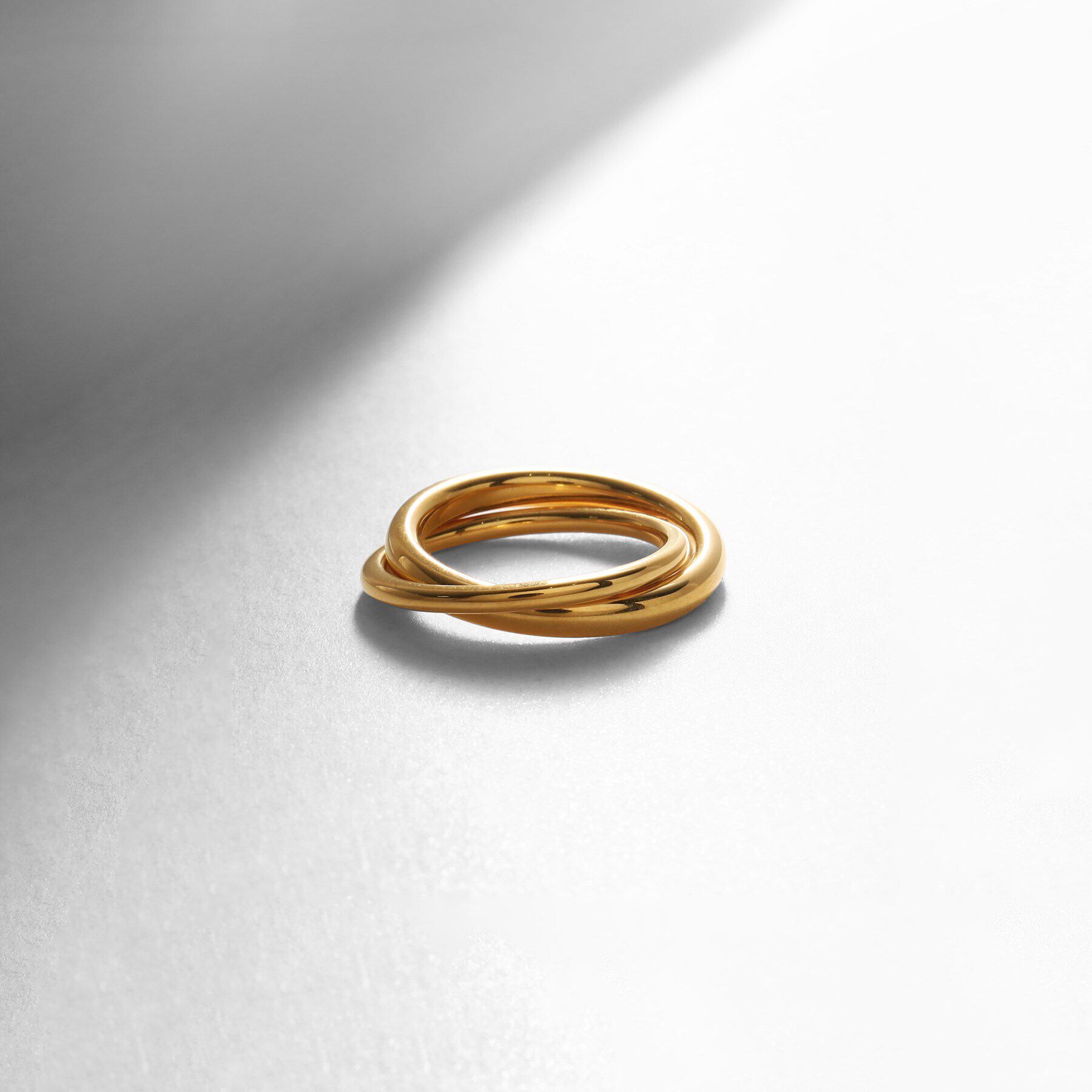 COCOSHNIK ONKITSCH「シルバー バンドリング ダブル GP」|リング|