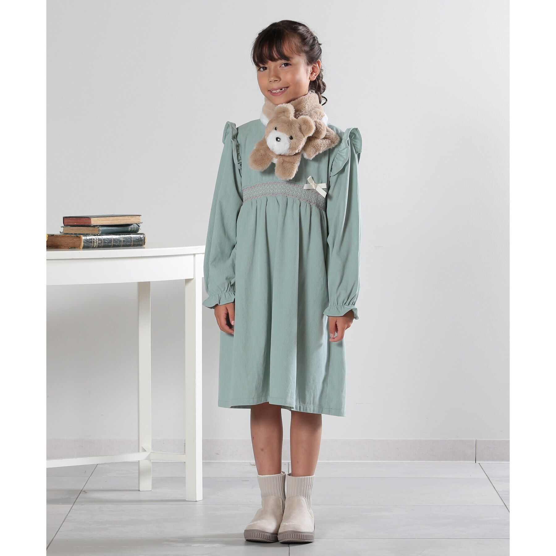 SHOO･LA･RUE「フェイクファーぬいぐるみマフラー」|マフラー|