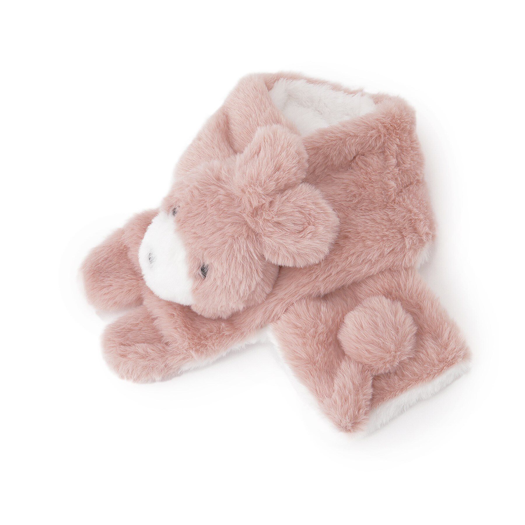 SHOO･LA･RUE「フェイクファーぬいぐるみマフラー」|マフラー|ライトピンク(070