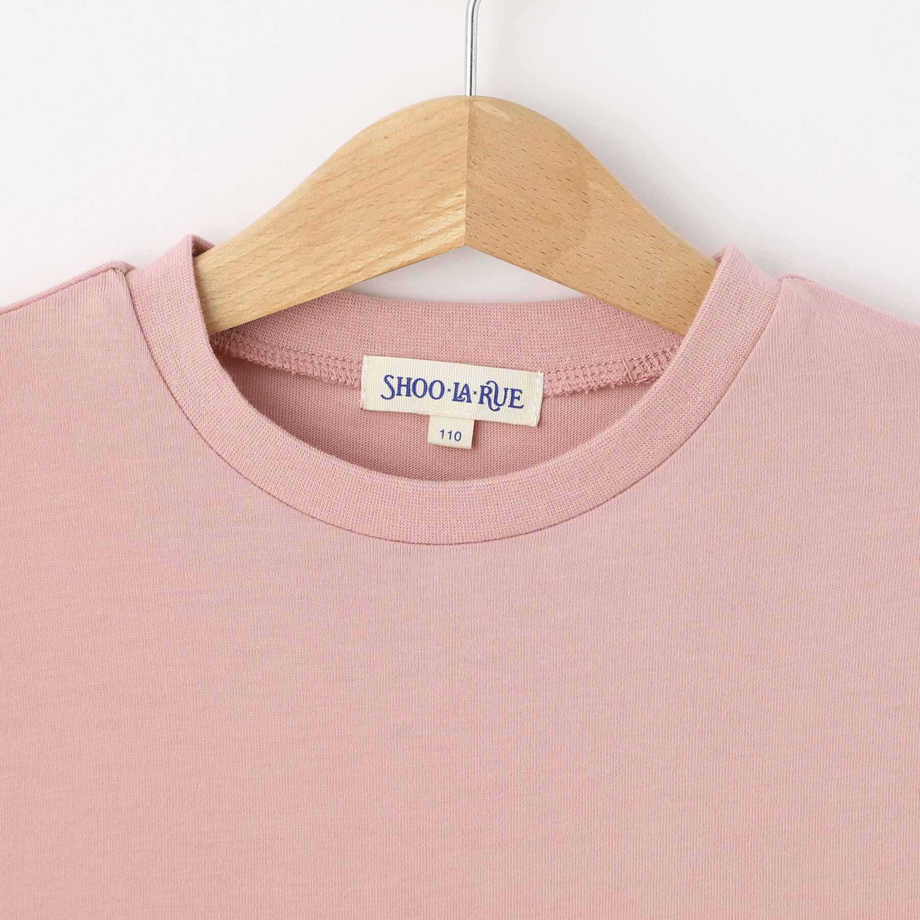 SHOO･LA･RUE「【100-120cm】フラワージャガードドッキングワンピース」|ワンピース|