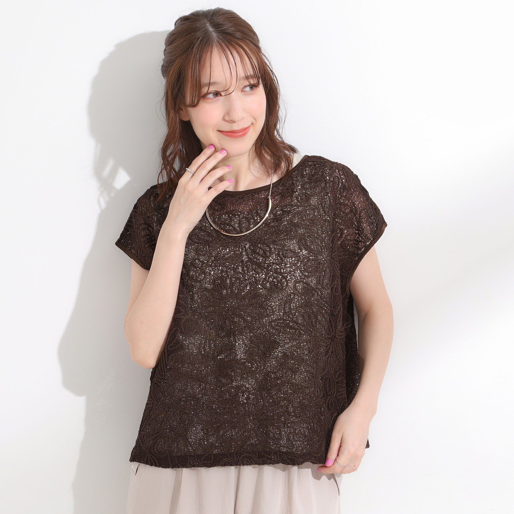 SHOO･LA･RUE「【2点セット】刺繍レーストップス」|その他|