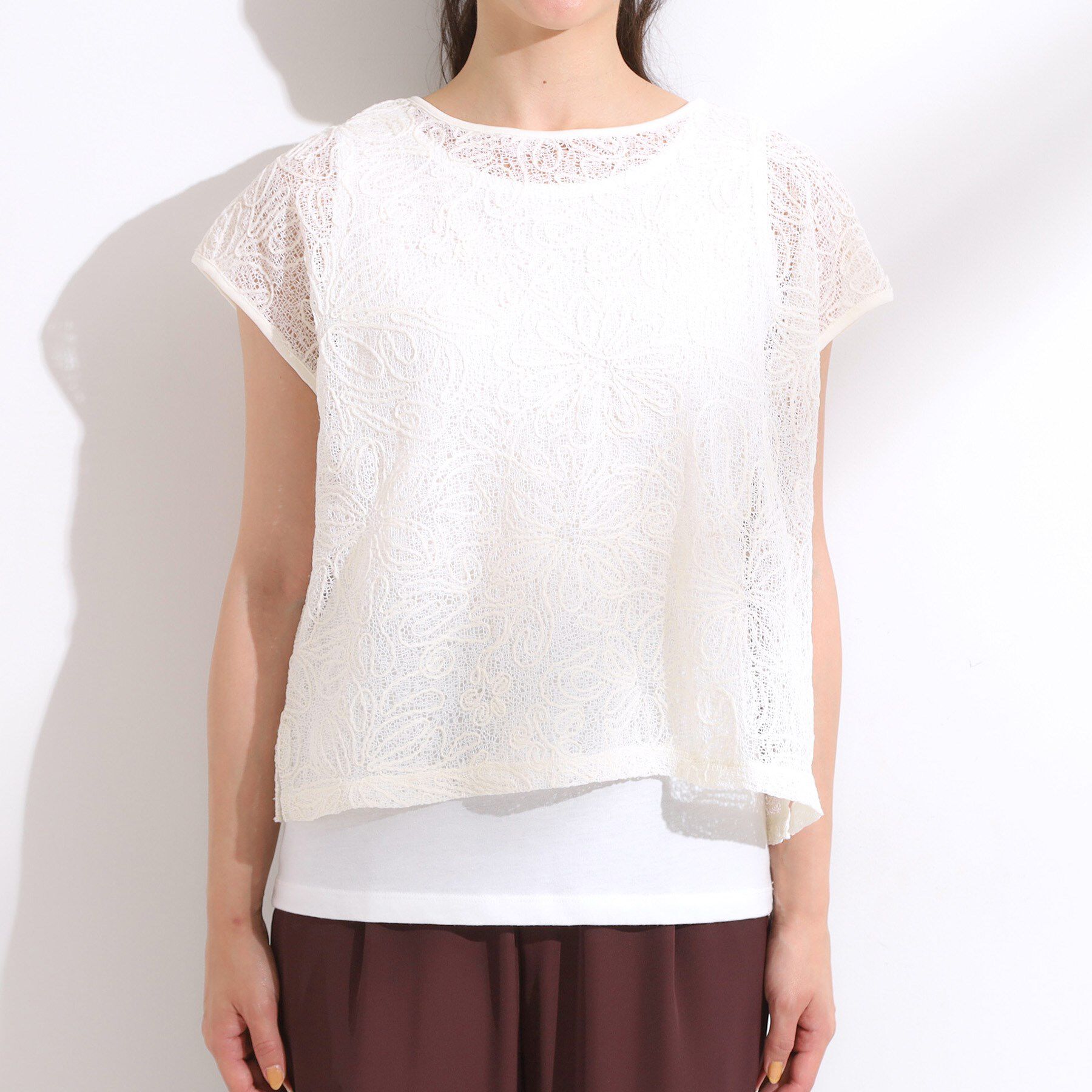 SHOO･LA･RUE「【2点セット】刺繍レーストップス」|その他|