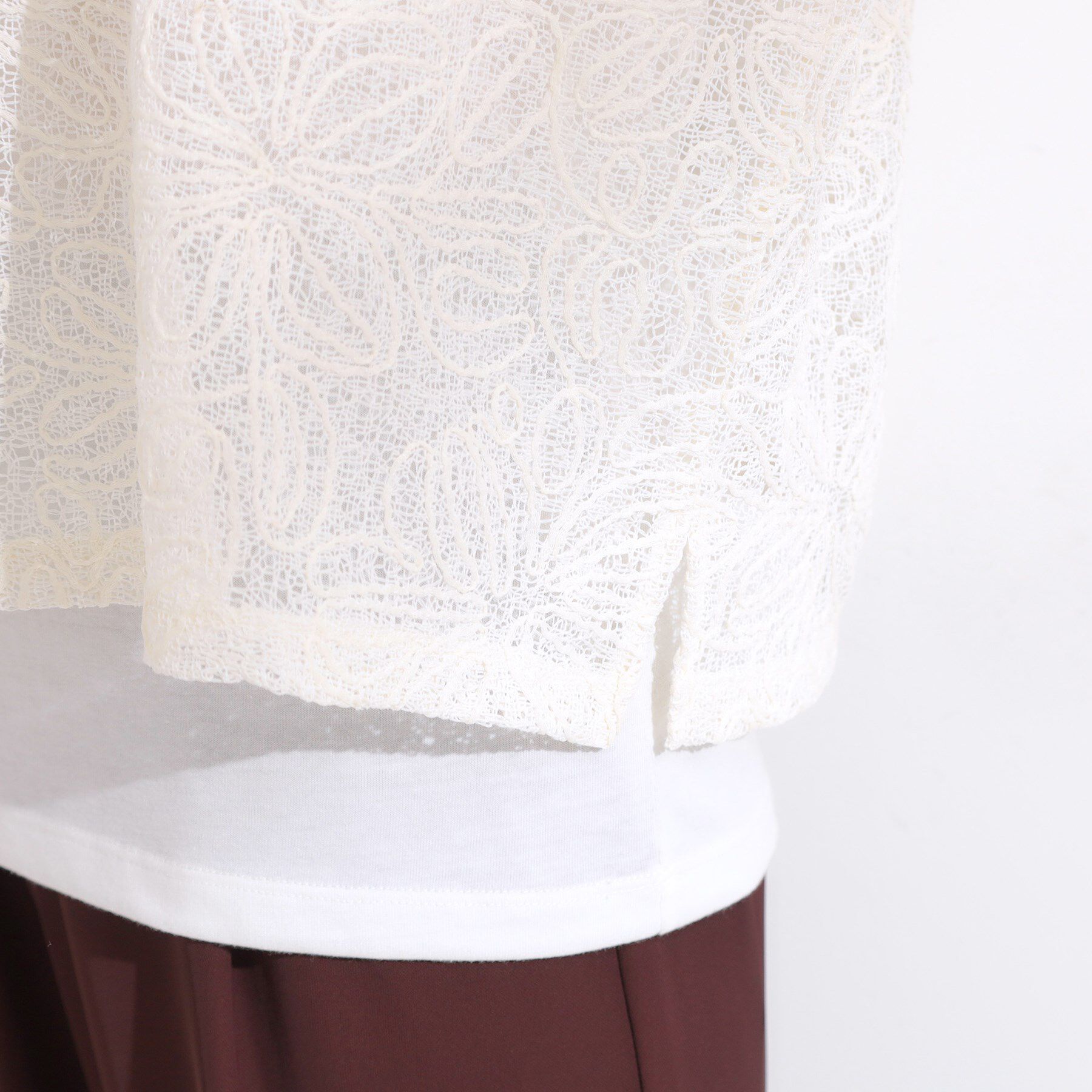 SHOO･LA･RUE「【2点セット】刺繍レーストップス」|その他|