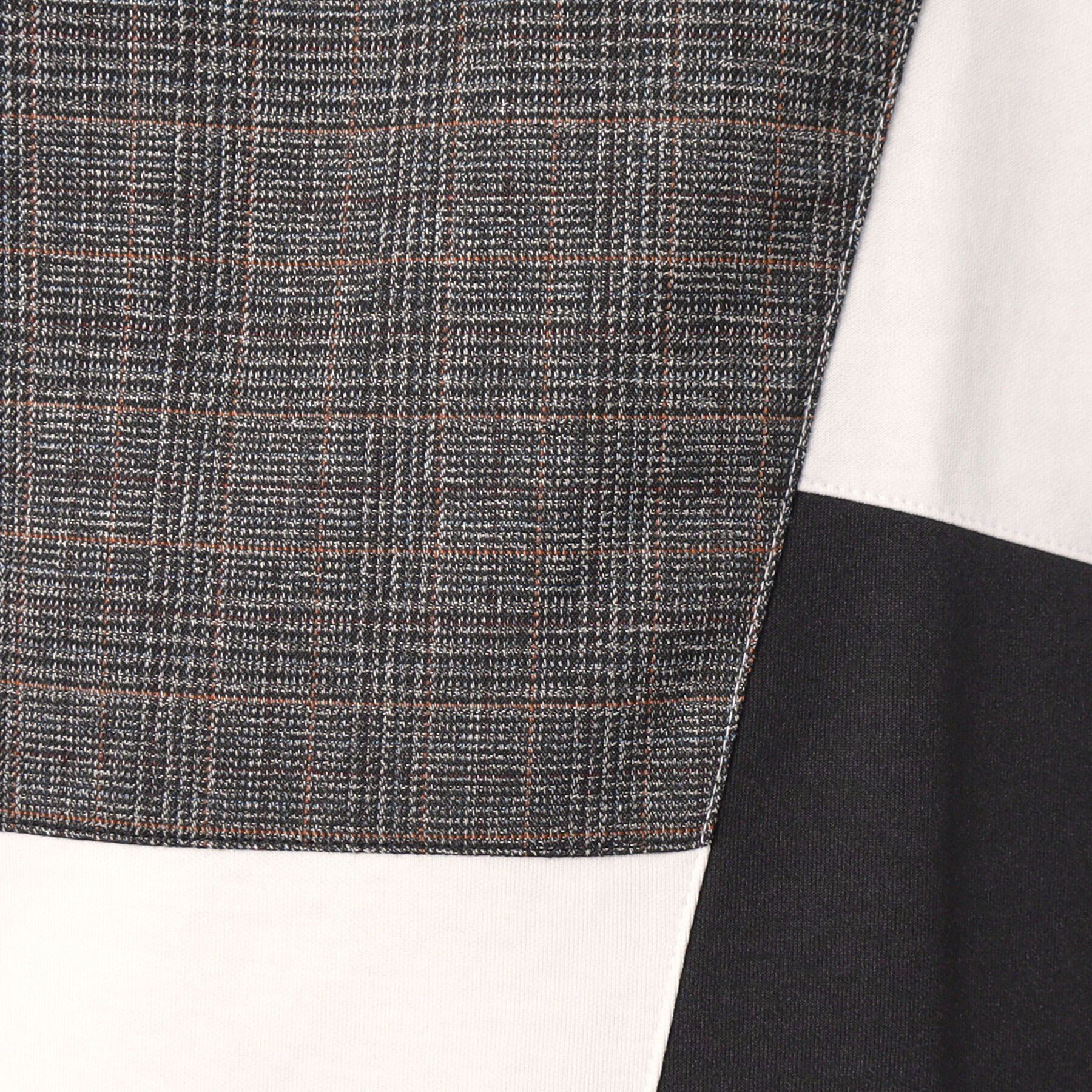 Dessin「ツイード切替ブロックTシャツ」|Tシャツ・カットソー|