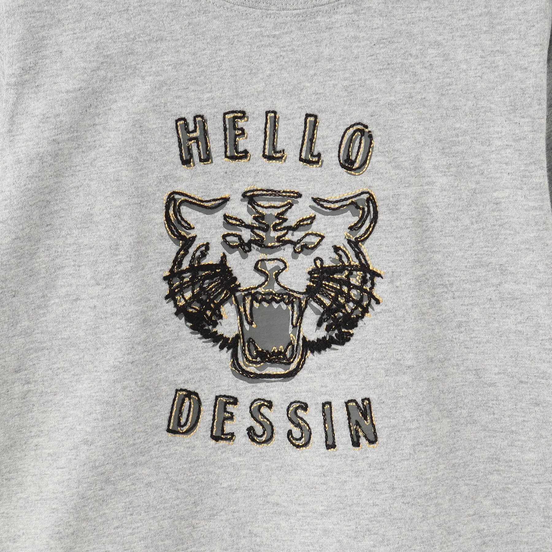 Dessin「【リンクコーデ】タイガーロングスリーブTシャツ」|Tシャツ・カットソー|