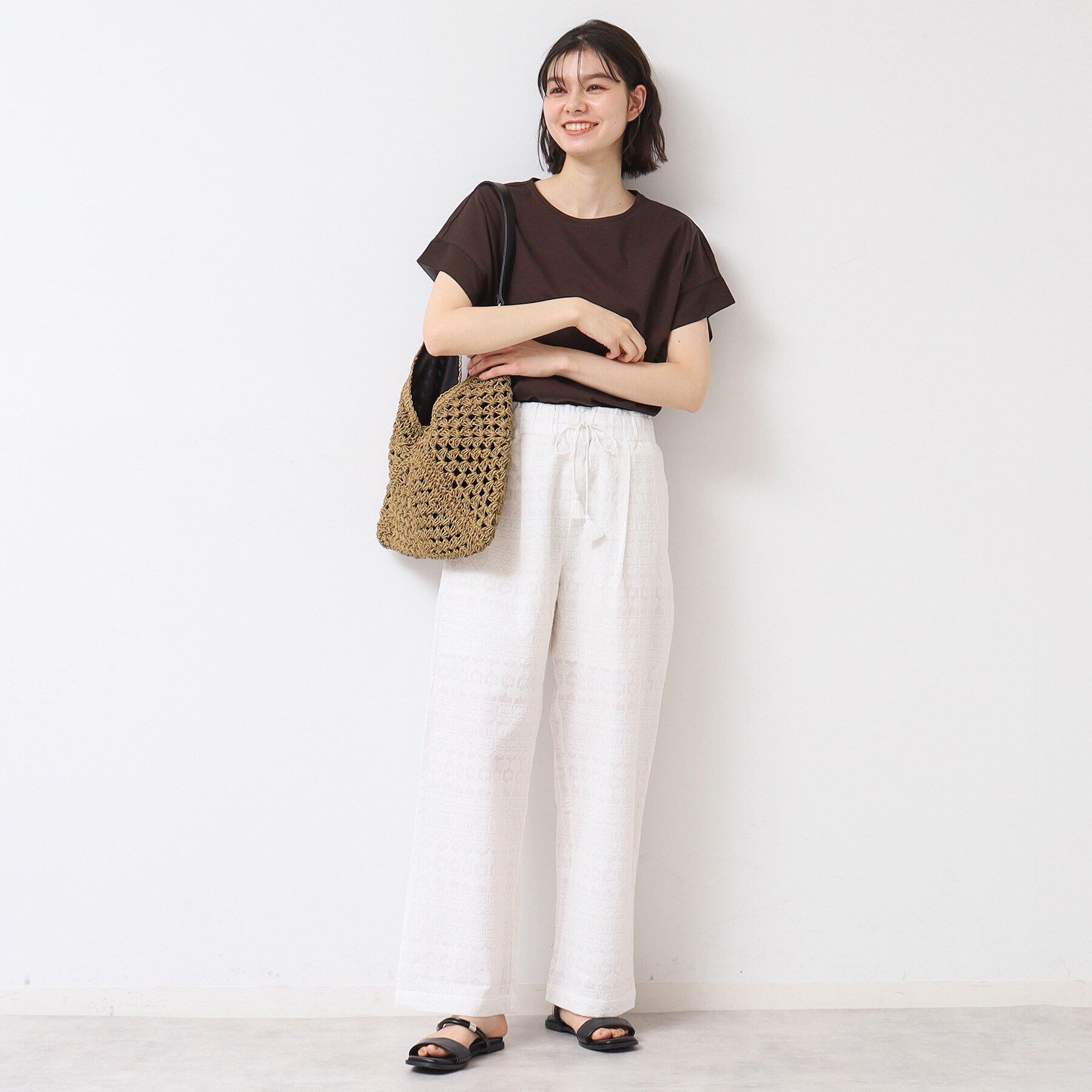 Dessin「【軽量】透かし編ペーパーショルダーバッグ」|ショルダー・メッセンジャー|