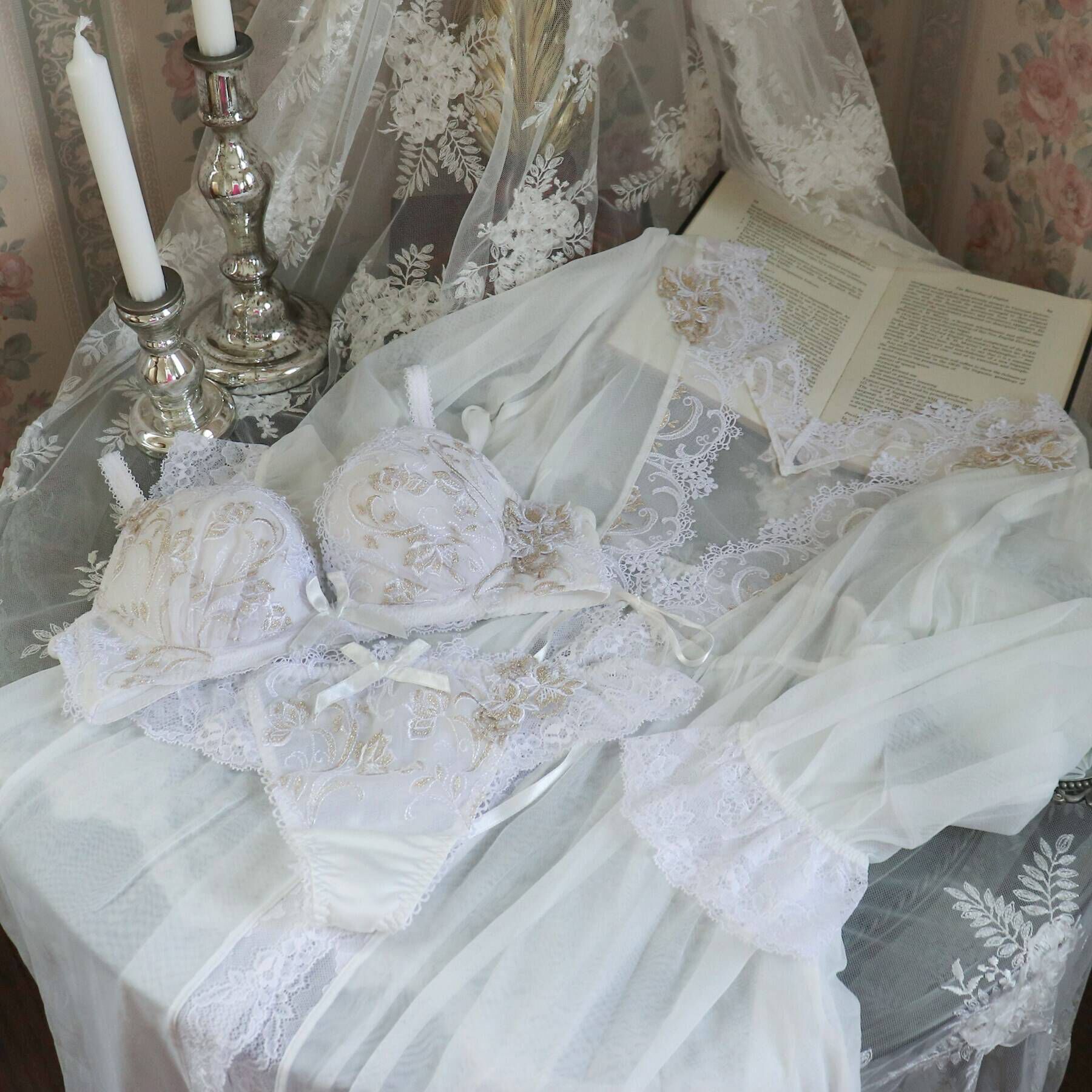 Risa Magli「フラフィー ブラジャー」|インナー|