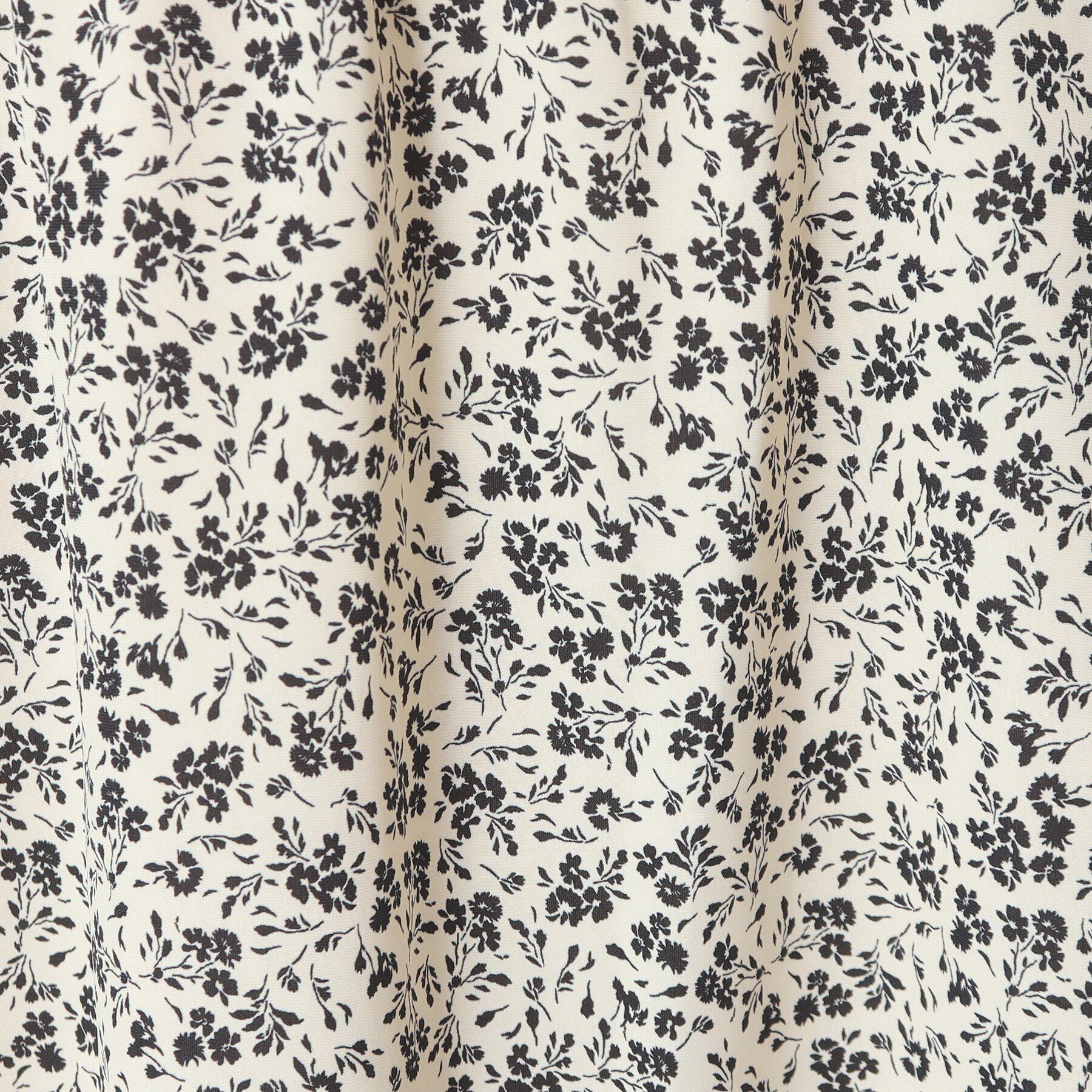 ITS&rsquo;DEMO「【ウエストゴム／二の腕カバー／手洗い可】単色花柄ワンピース」|ワンピース|