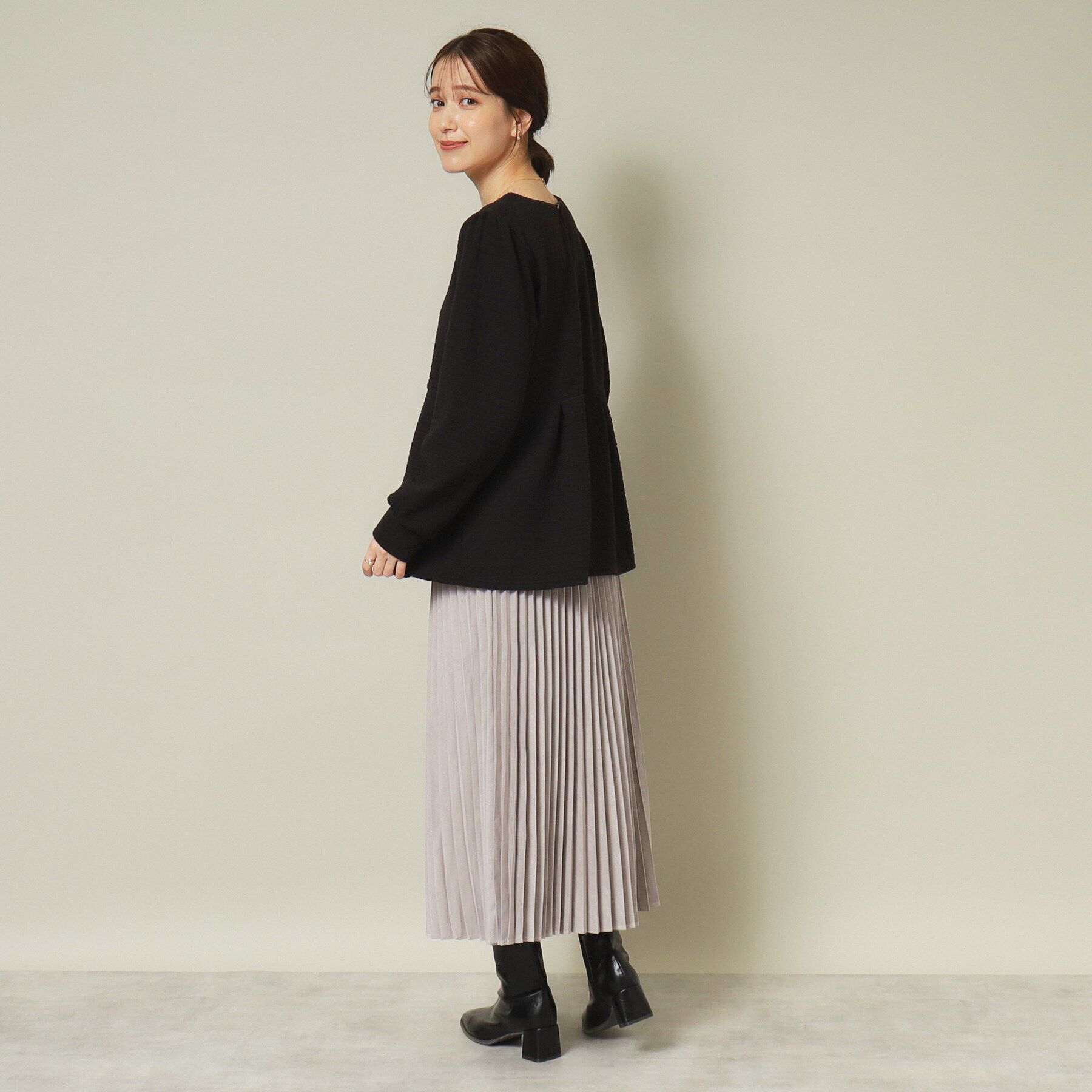 ITS&rsquo;DEMO「【通勤／手洗い可】ペプラムプルオーバー」|Tシャツ・カットソー|